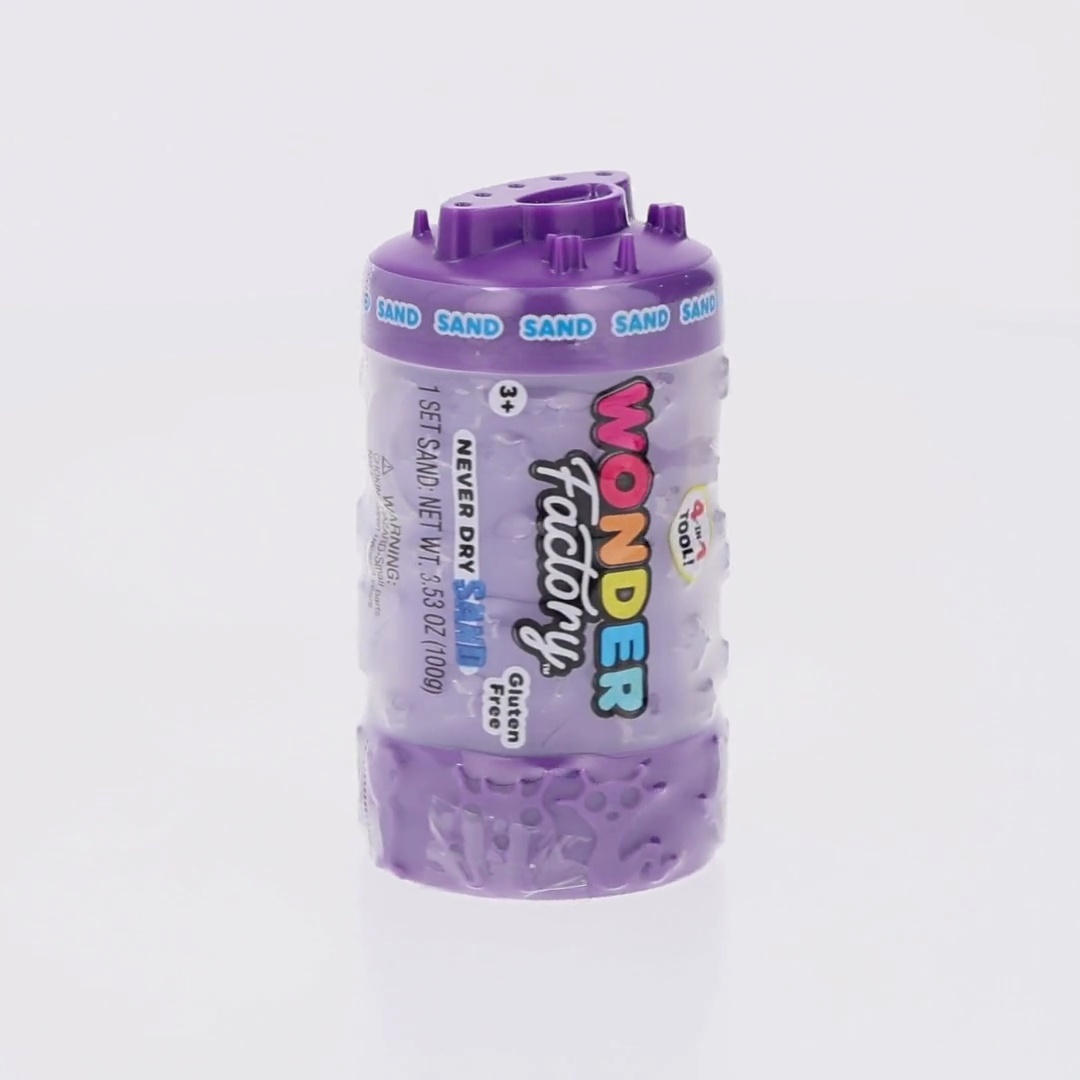 Wonder Factory Never Dry Single Sand – Purple - Never Dries Out