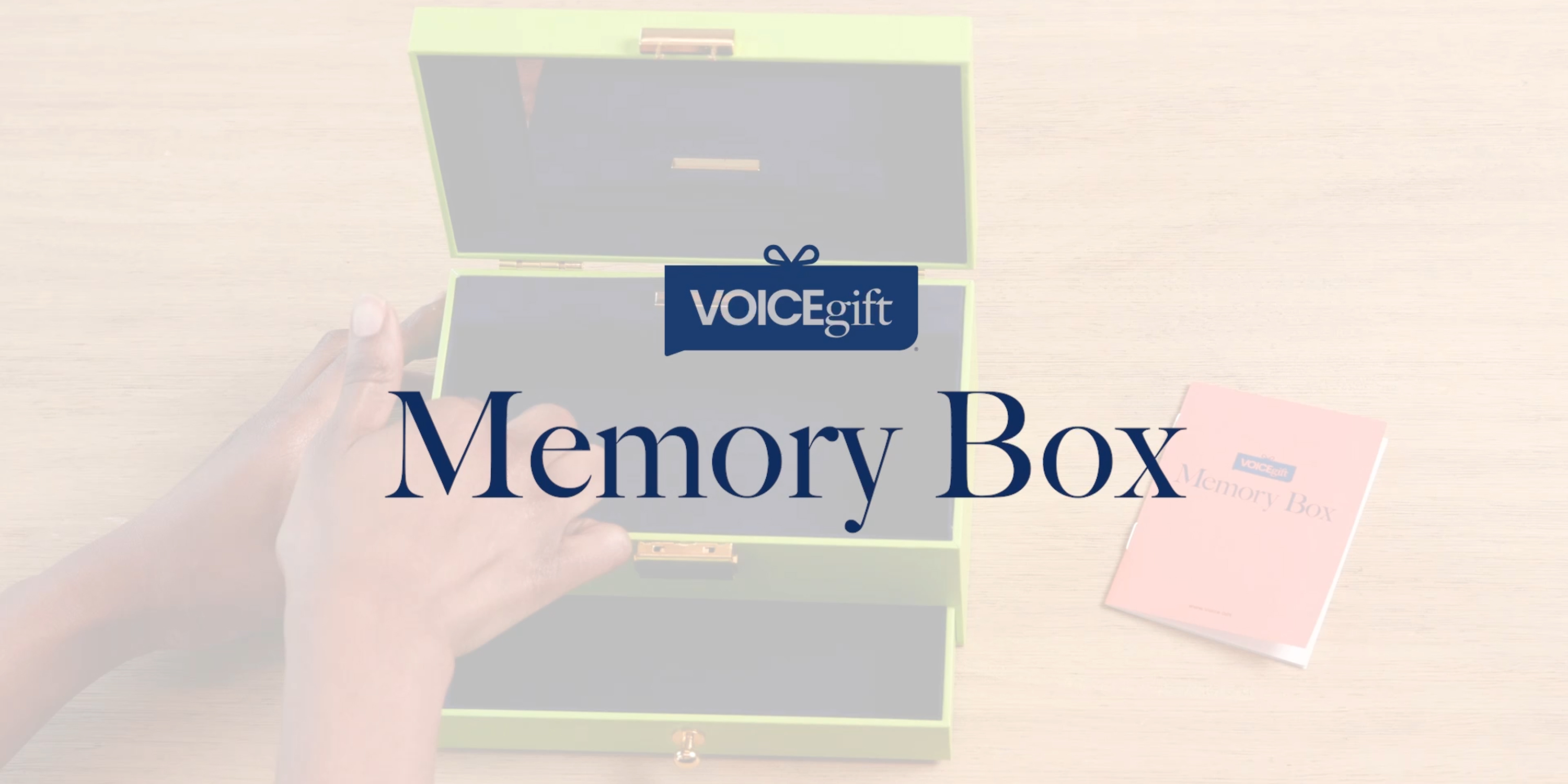 thumbnail video image 2 of Voice Recordable Keepsake Memory Box with Lid - Treasure Chest for Wedding, Birthday, Anniversary, Jewelry, Photos, Small Collectibles and Memories | Lime Green, 2 of 10