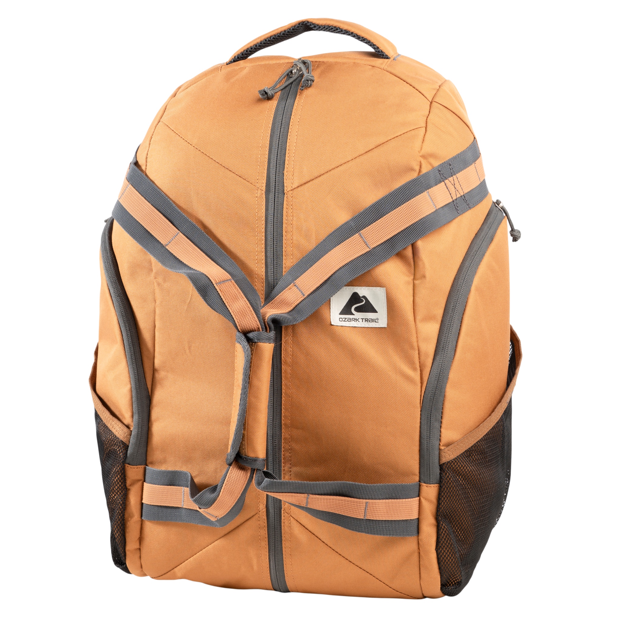 Ozark Trail 35L Convertible Backpack Duffel Brown, 12.21x8.66x19