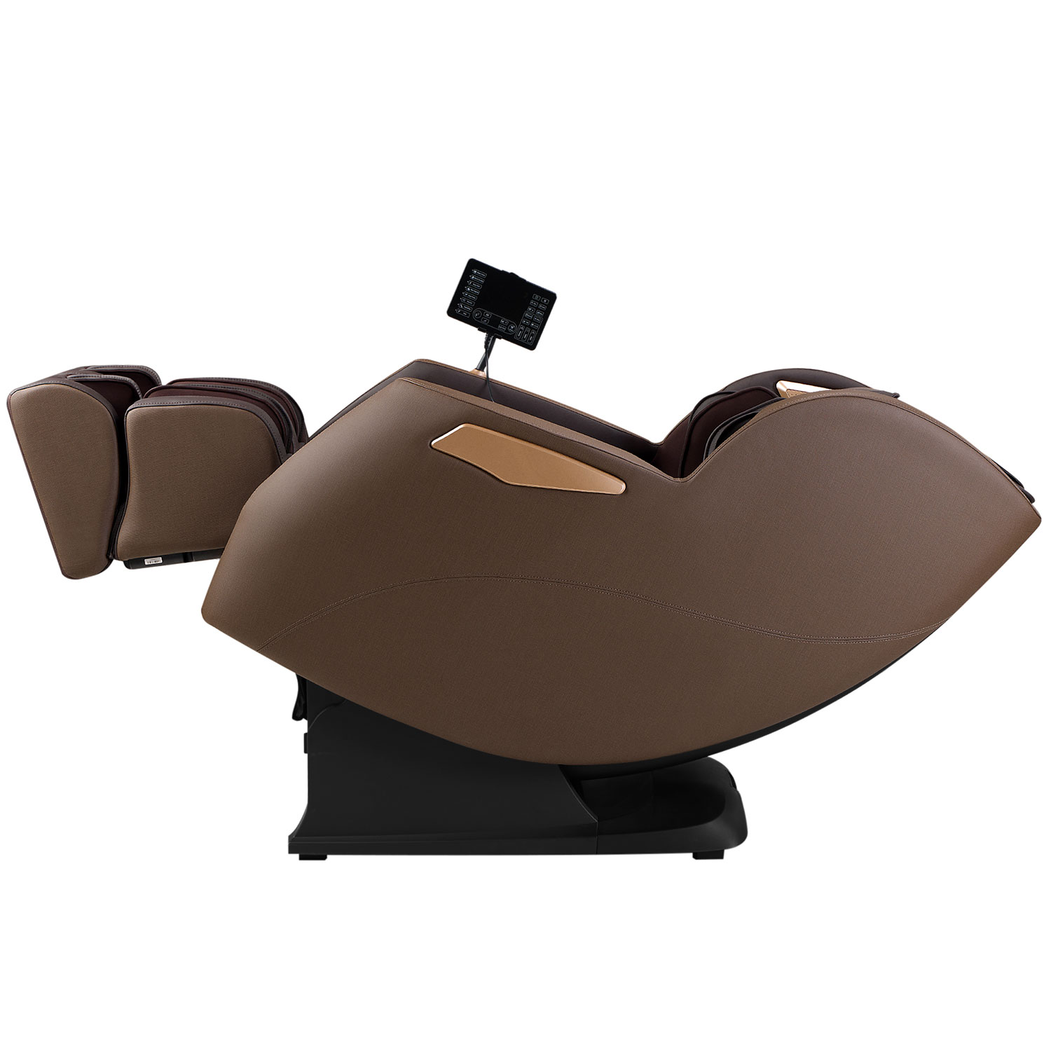 thumbnail video image 2 of Mynta Massage Chair Full Body with Zero Gravity, SL Track Massage Chair Recliner with Heating, Brown, 2 of 10