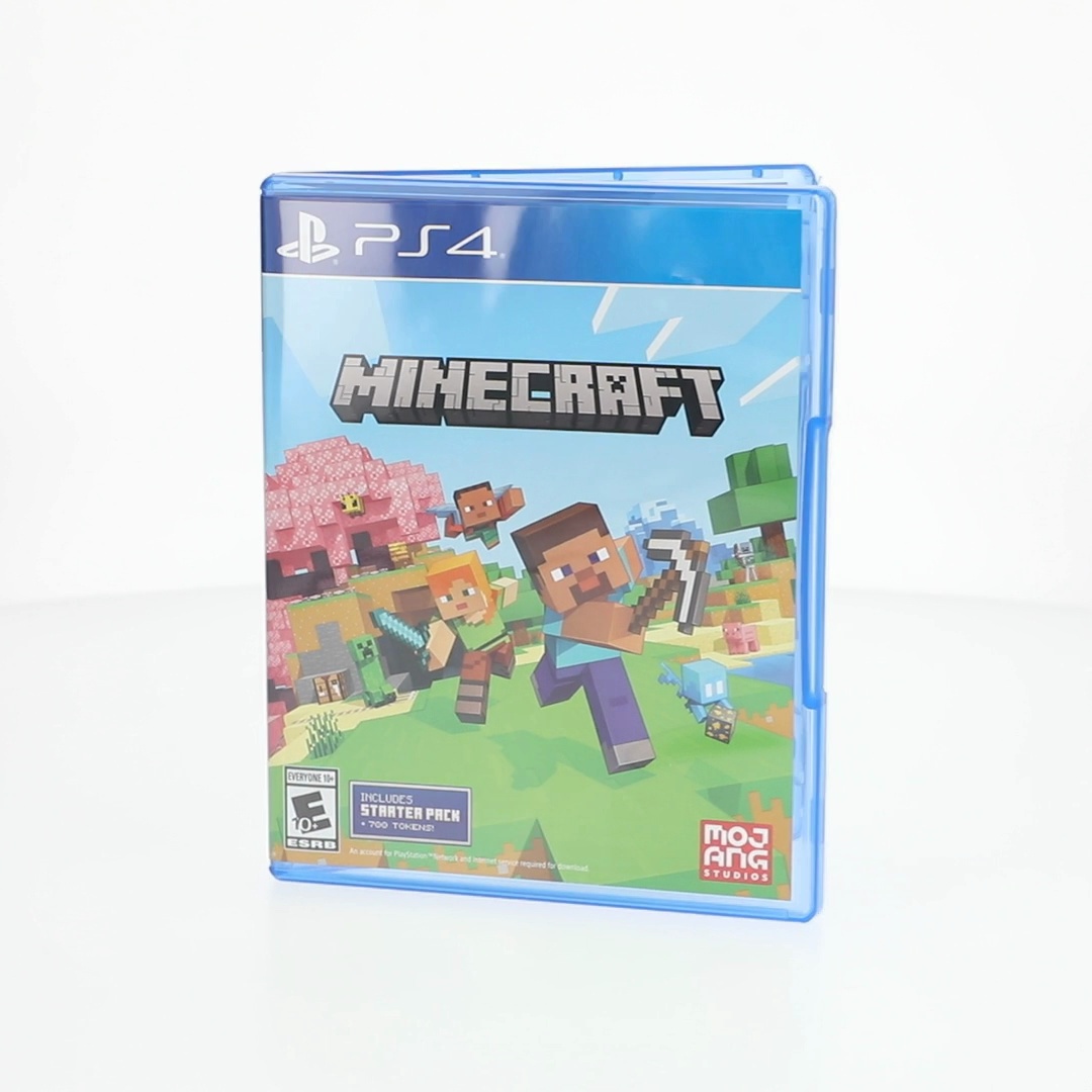 Minecraft Starter Collection, PlayStation 4, PlayStation VR, Blu