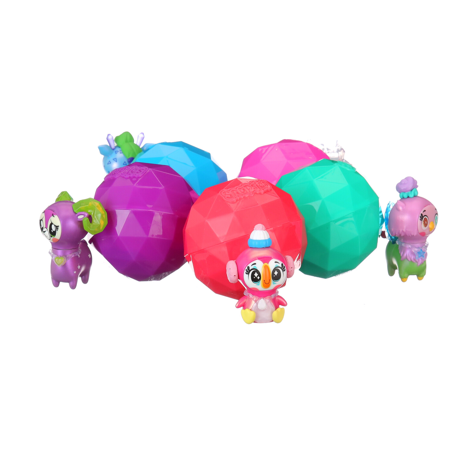Funko Snapsies Gems 5-Pack (Holiday), Mix & Match Surprise