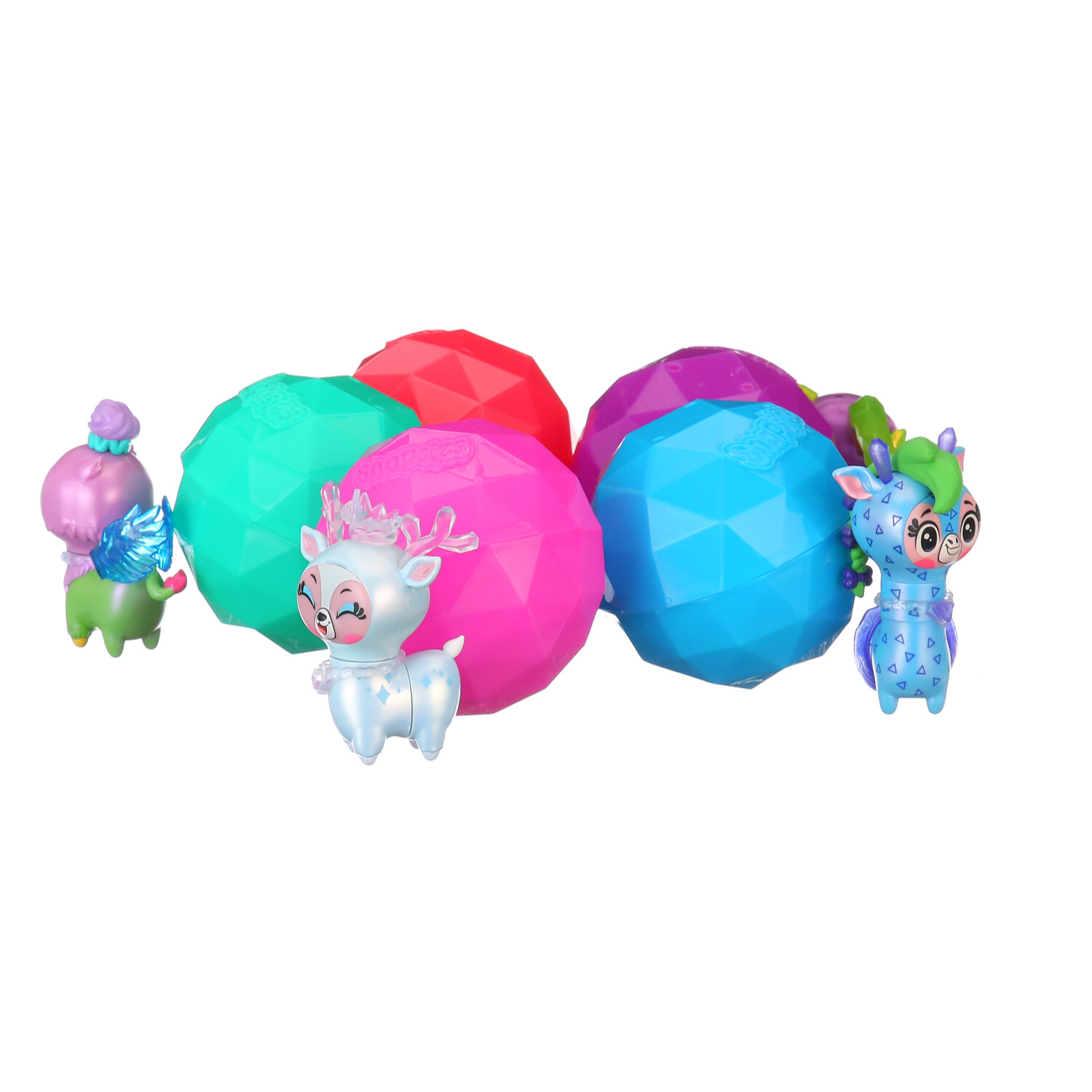 Funko Snapsies Gems 5-Pack (Holiday), Mix & Match Surprise