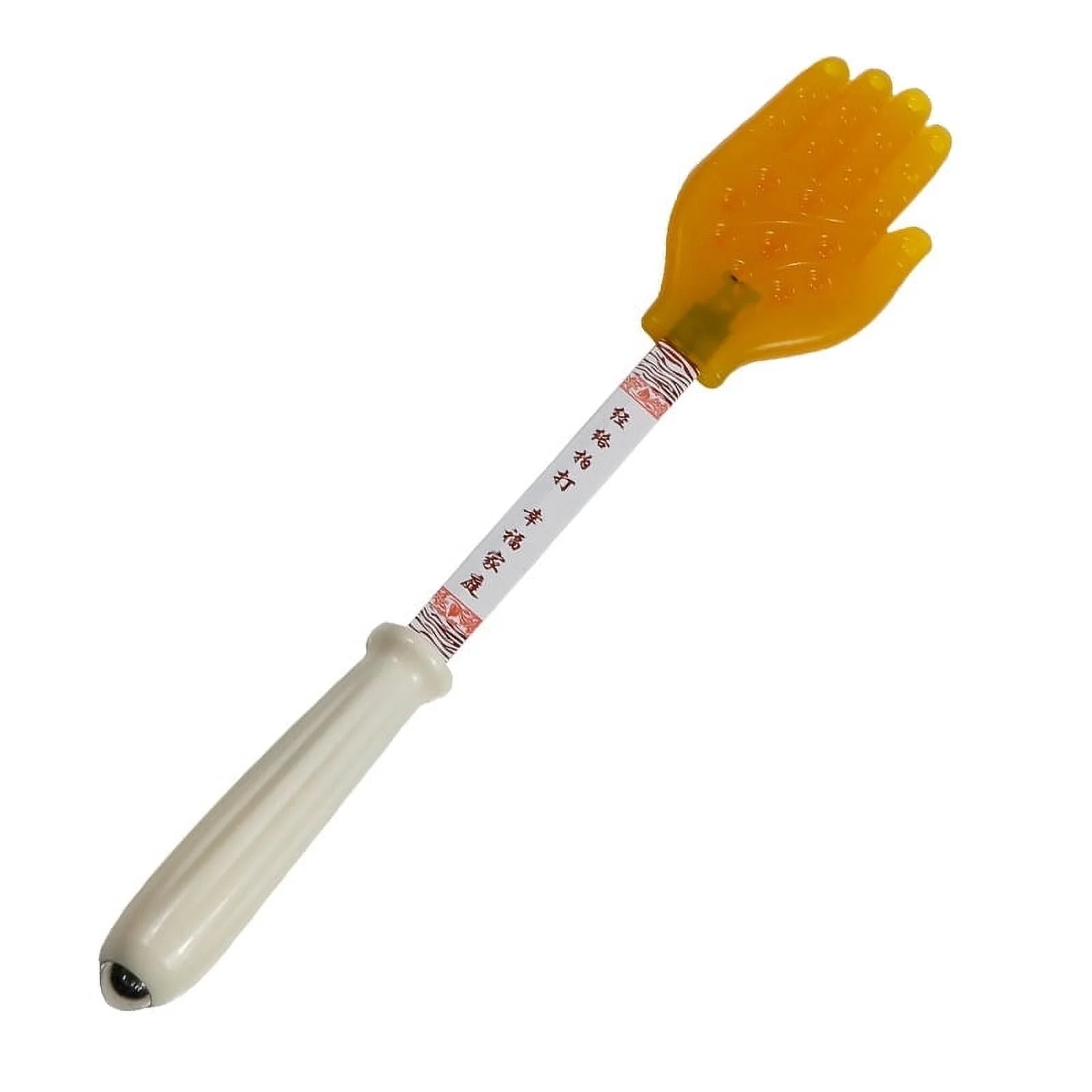 thumbnail video image 2 of Pai Sha Board Multi-Function Pai Sha Board Silicone Five-Finger Meridian patting Small Yellow Hand Silicone Massage Massage Stick, 2 of 13