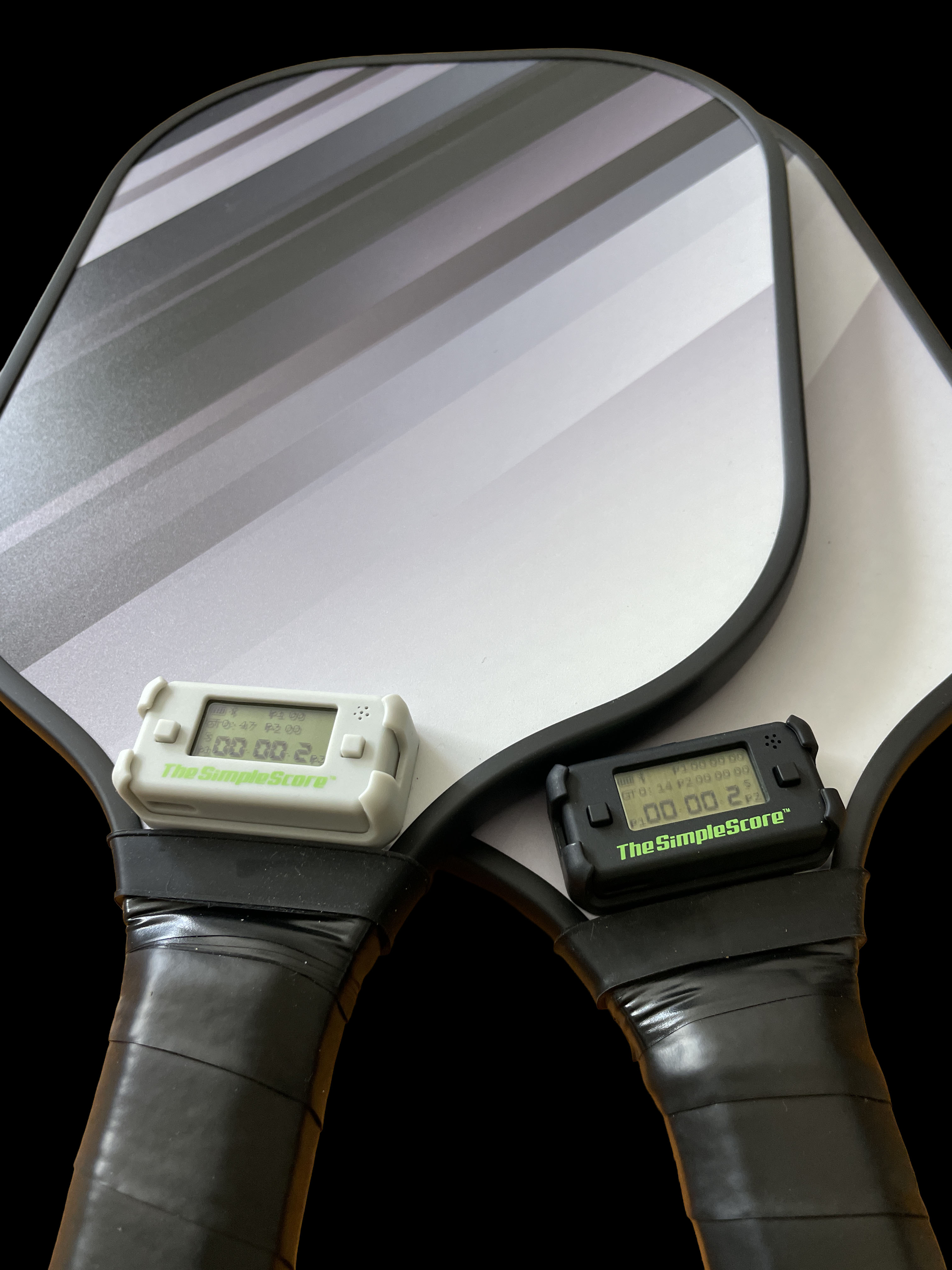 thumbnail video image 2 of The SimpleScore® Pickleball Scorekeeper Digital Paddle Mounted Score Counter, 2 of 6