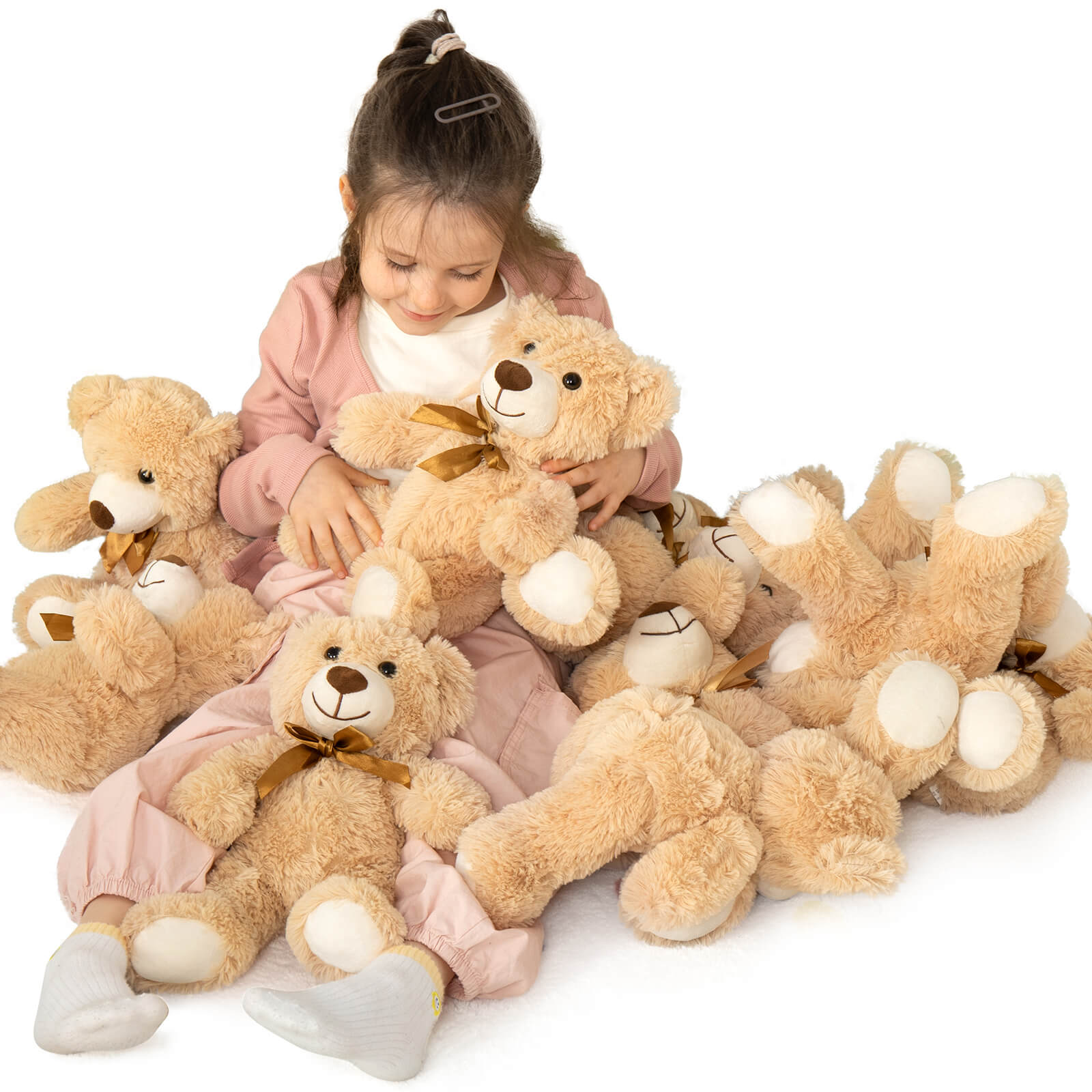 Free Shipping! MorisMos Teddy Bears 14 Inches Bulk Plush Toys for