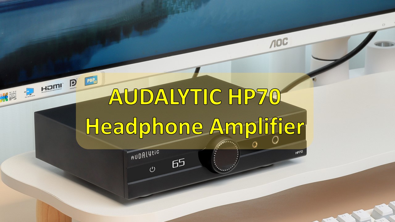 thumbnail video image 2 of AUDALYTIC HP70 Fully Balanced Discrete Headphone Ampliferwith Remote Control,Silver, 2 of 10
