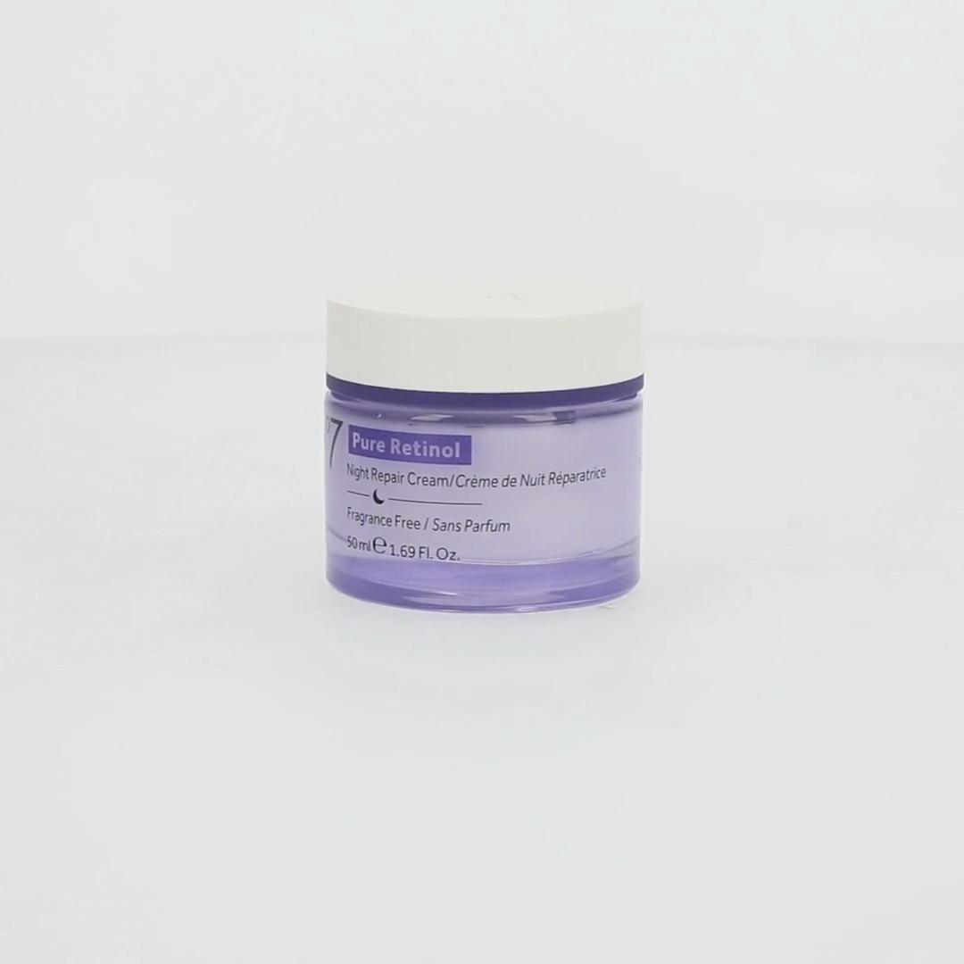 NO7 Pure Retinol Night Repair Cream with Collagen Peptides