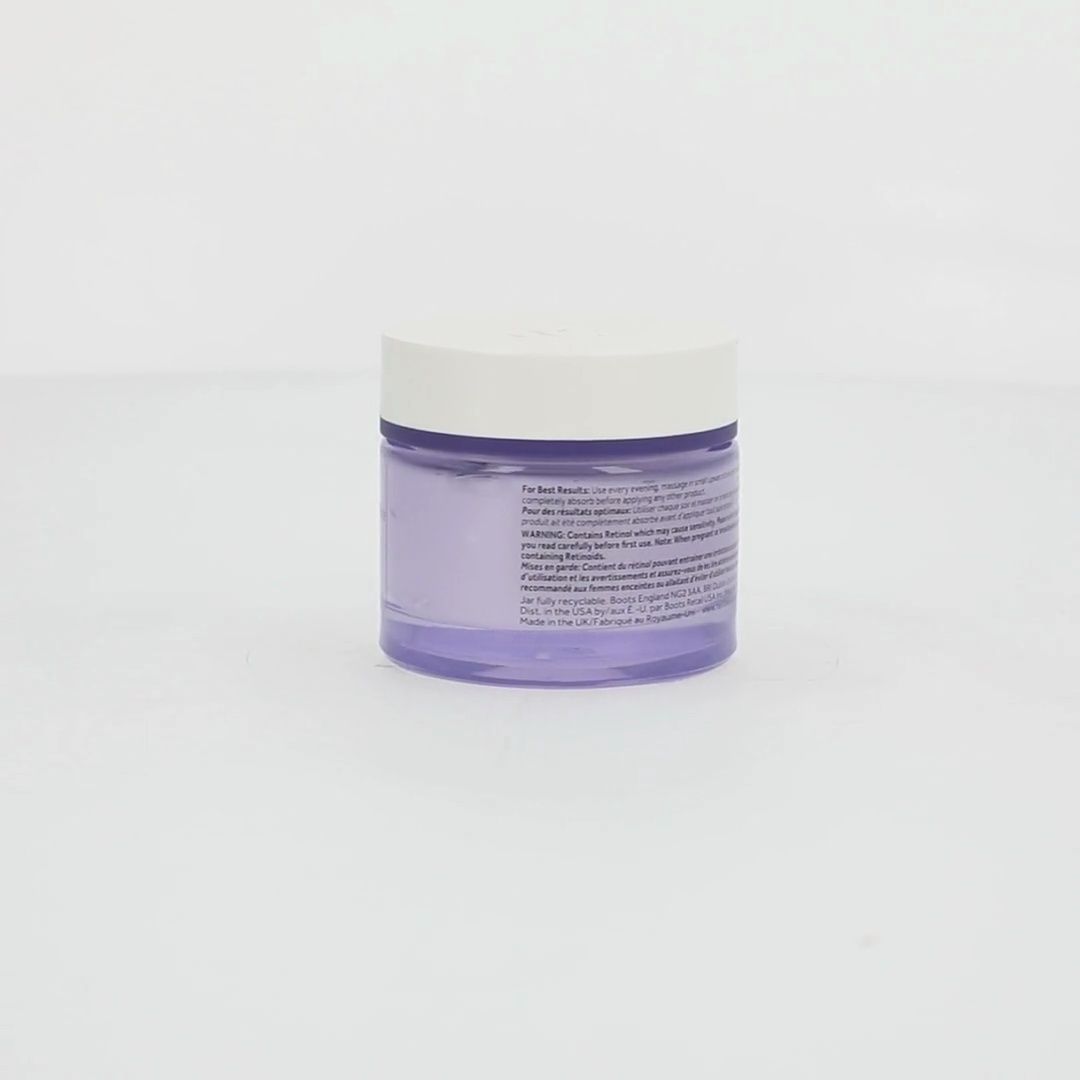 NO7 Pure Retinol Night Repair Cream with Collagen Peptides