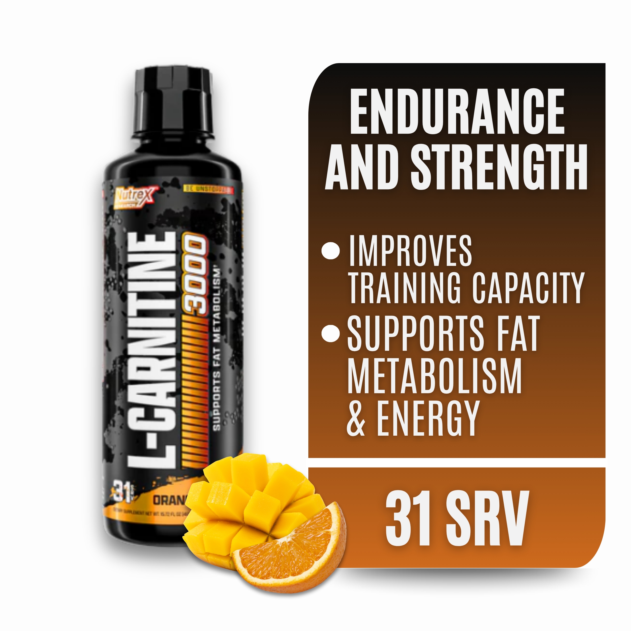 thumbnail video image 2 of Nutrex Research L-Carnitine 3000 31 Servings | Liquid Shots, Stimulant Free | Supports Muscle Recovery For Men and Women, 2 of 11