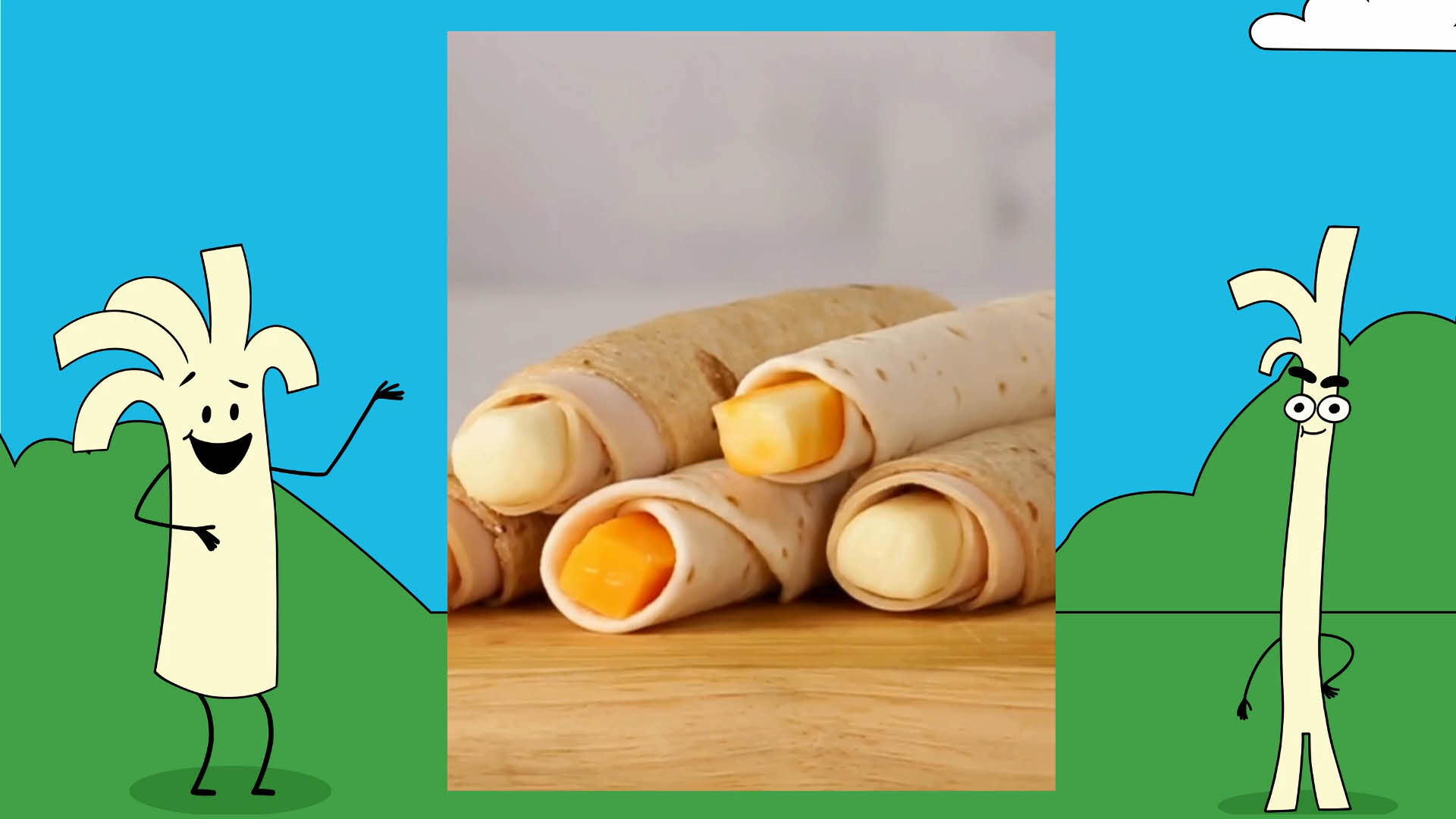 thumbnail video image 2 of Frigo® Cheese Heads® Original Mozzarella String Cheese Snacks, 12 oz, 12 Count, 2 of 13