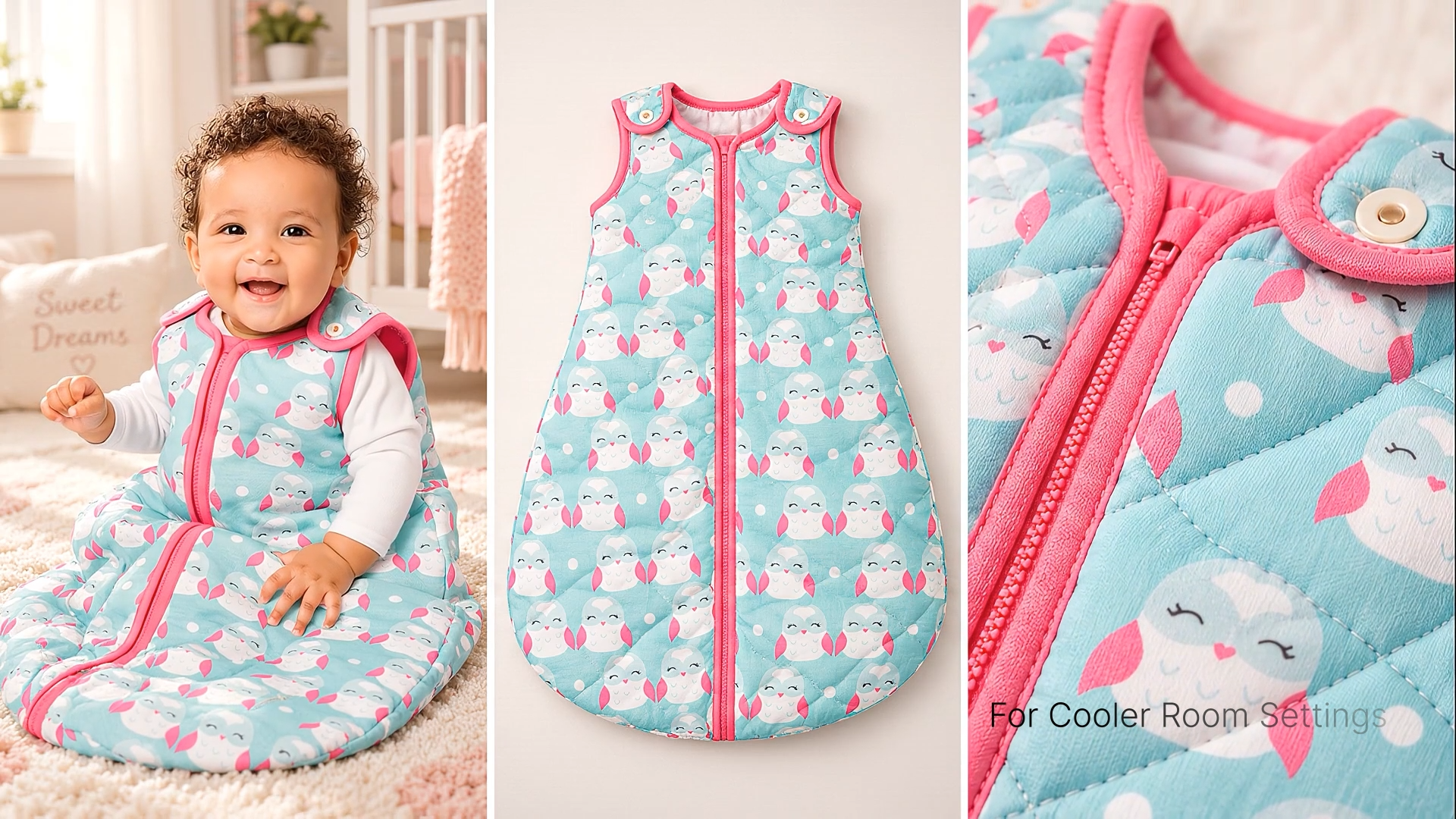 Baby Deedee Sleep Nest Tee - Cotton Sleep Sack 2.5 TOG 18-36M Lucky ...