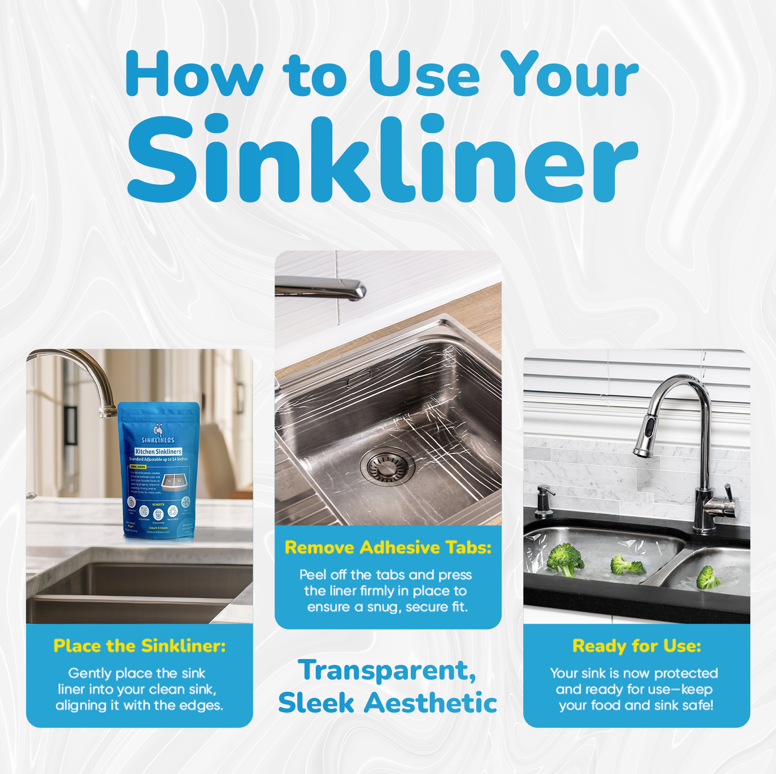 thumbnail video image 2 of Double Bowl Sinkliners, 2 of 5