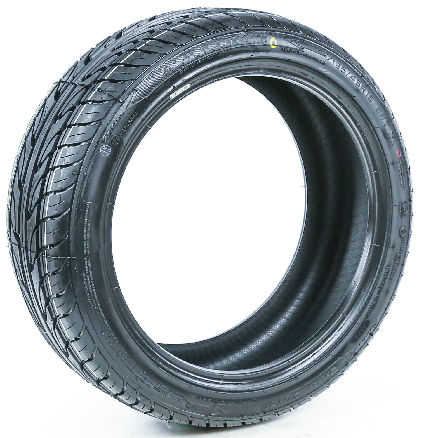 Haida Racing HD921 Performance Tire 195/45R16 84V XL, Fits 2012-18