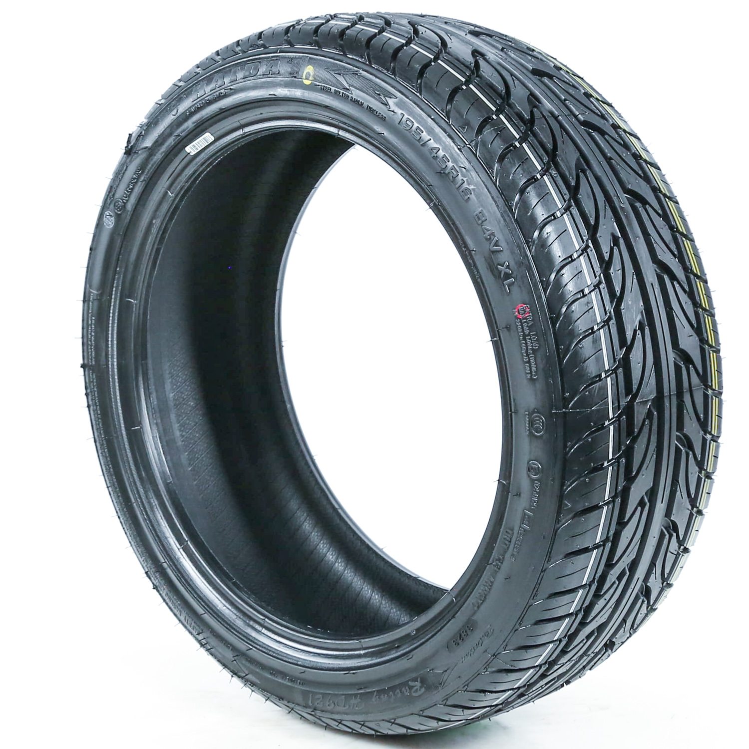 Haida Racing HD921 Performance Tire 195/45R16 84V XL, Fits 2012-18 
