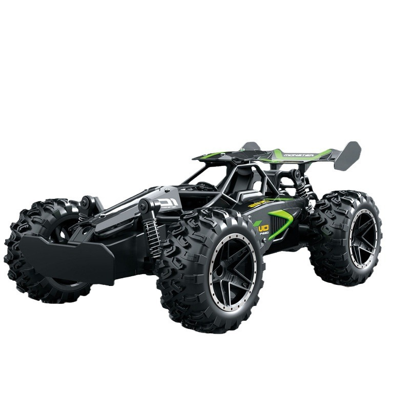 thumbnail video image 2 of 4WD Off-Road RC Car Funtogether Toys, 1:18 Scale High-Speed All-Terrain Remote Control Car for Kids Boys, 2 of 8