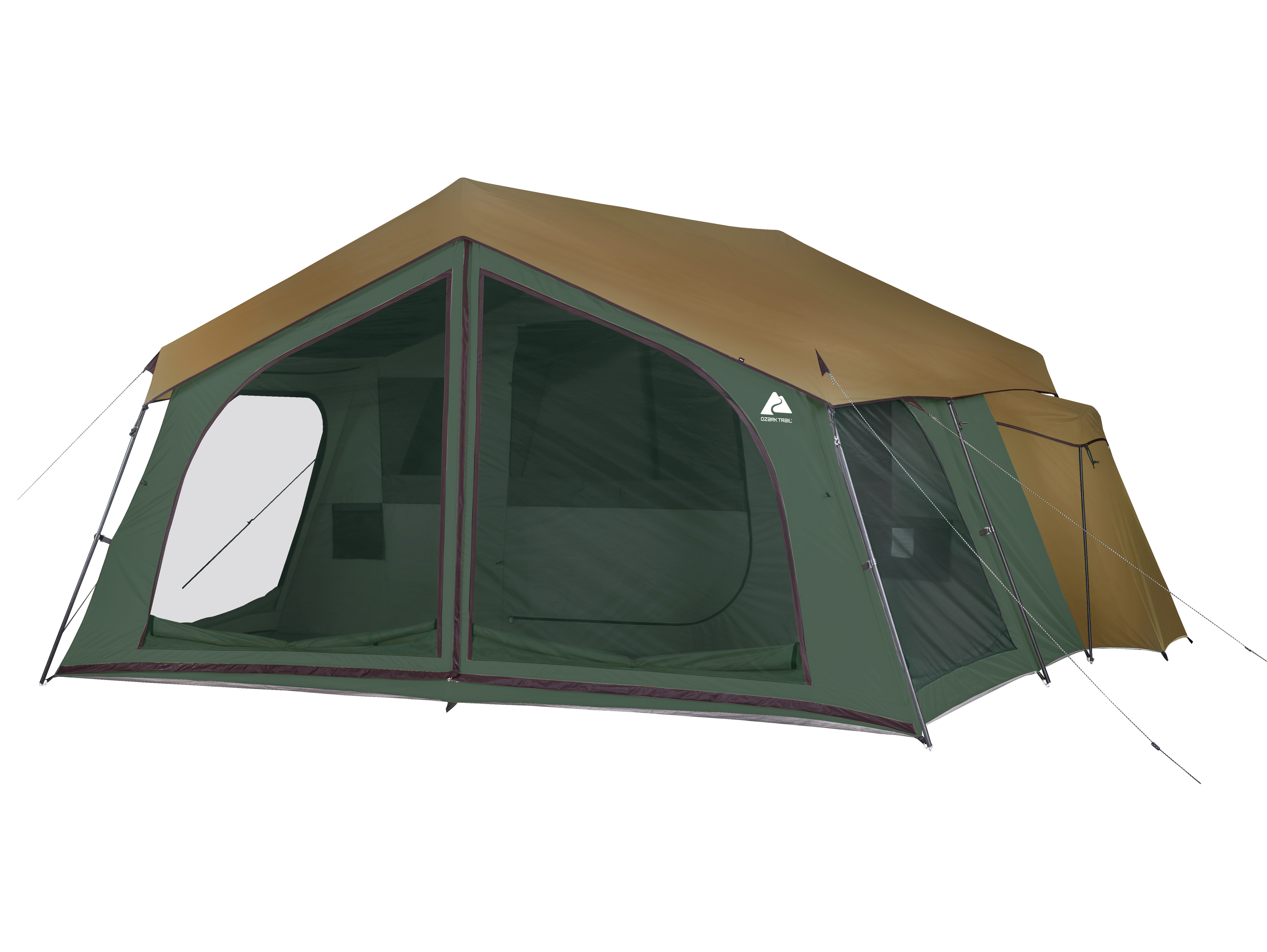 thumbnail video image 2 of Ozark Trail 14P Spring Lodge Cabin Tent, 2 of 9