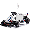 thumbnail video image 2 of JoyWheels Licensed BMW Go Cart 400W Electric Go-Kart from 6 - Black, 2 of 10