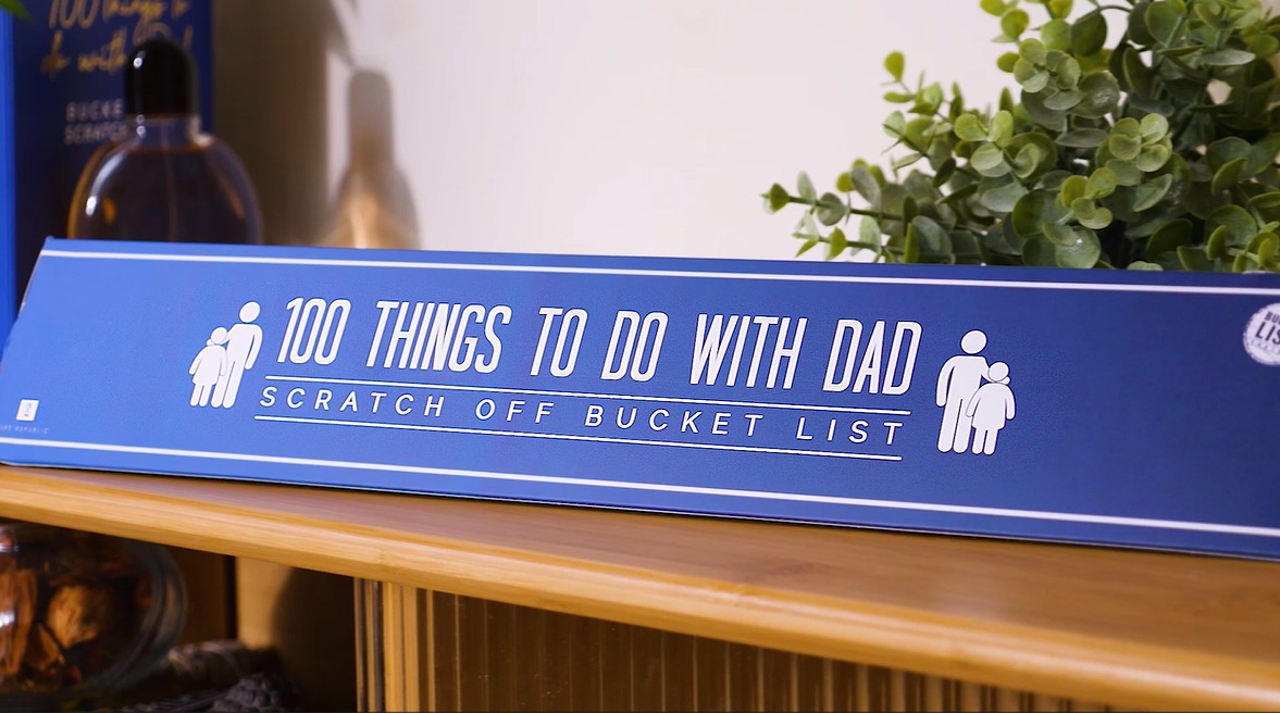 thumbnail video image 2 of 100 Dates Bucket List Scratch Poster, 2 of 4
