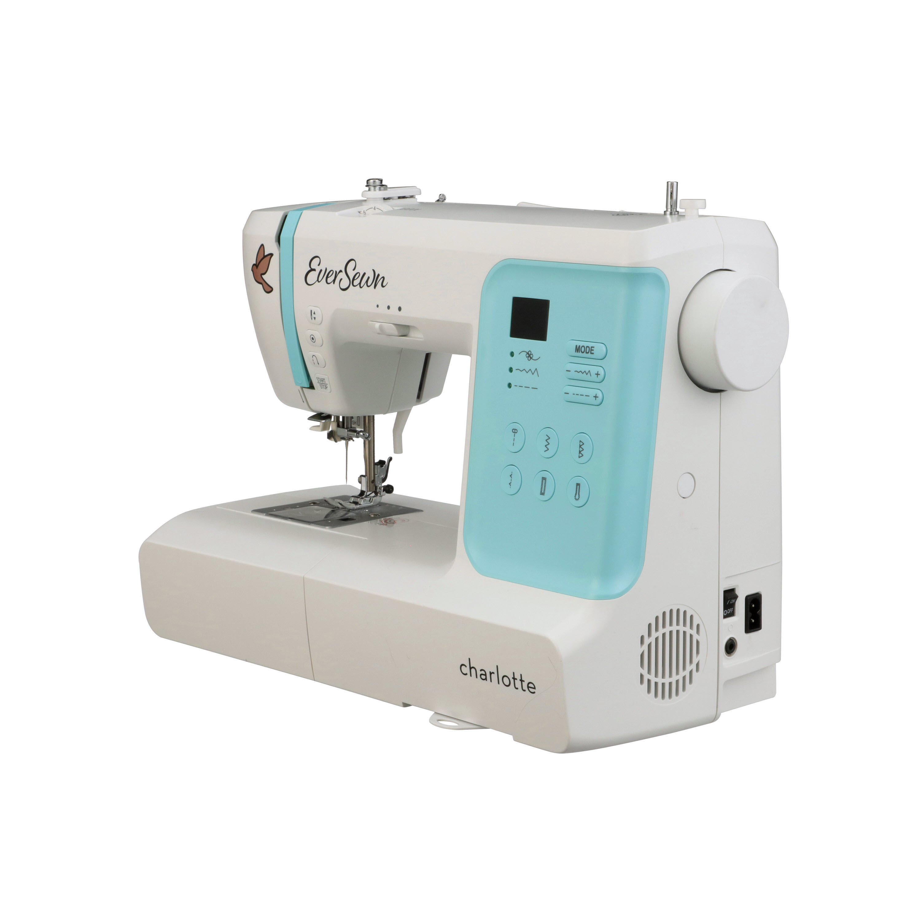 EverSewn Charlotte 80 Stitch Computerized Sewing and Quilting Machine with  Automatic Needle Threader