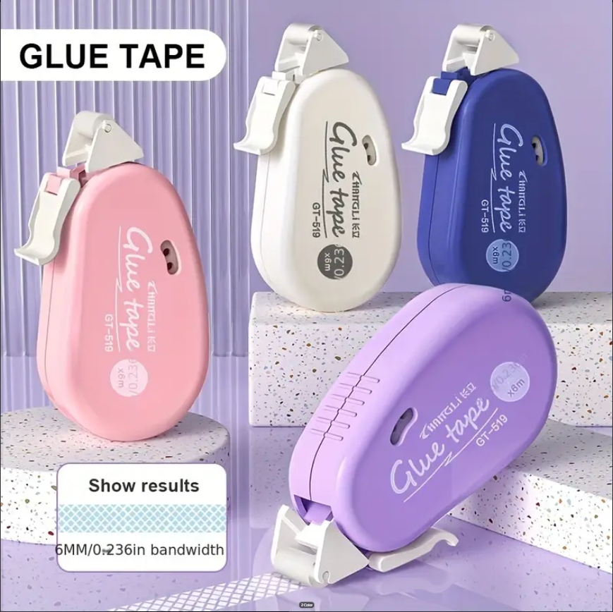 thumbnail video image 2 of 8-pack  with Dust Protection, 8mm X 314.96inch Width, Suitable for DIY Scrapbooks, Stickers, Photo Albums And Handicrafts. Student Supplies, Office Supplies, 2 of 8