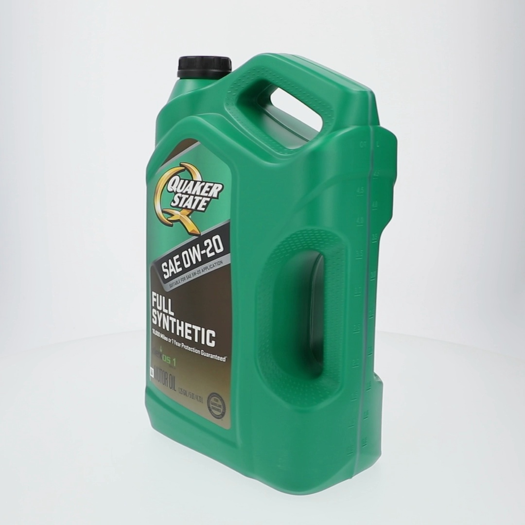 Quaker State Full Synthetic 0W-20 Motor Oil, 5-Quart - Walmart.com