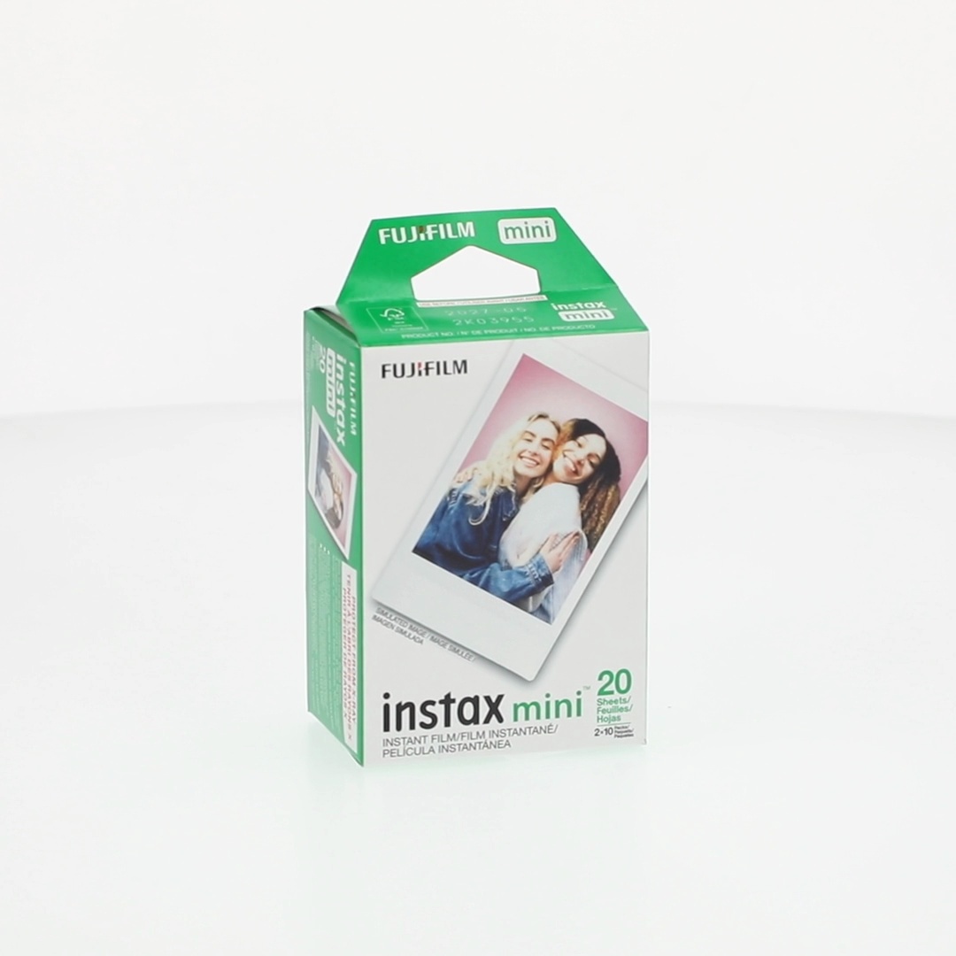 Fujifilm, Instax Mini Twin Pack Film, 20 Sheets, Credit Card Size