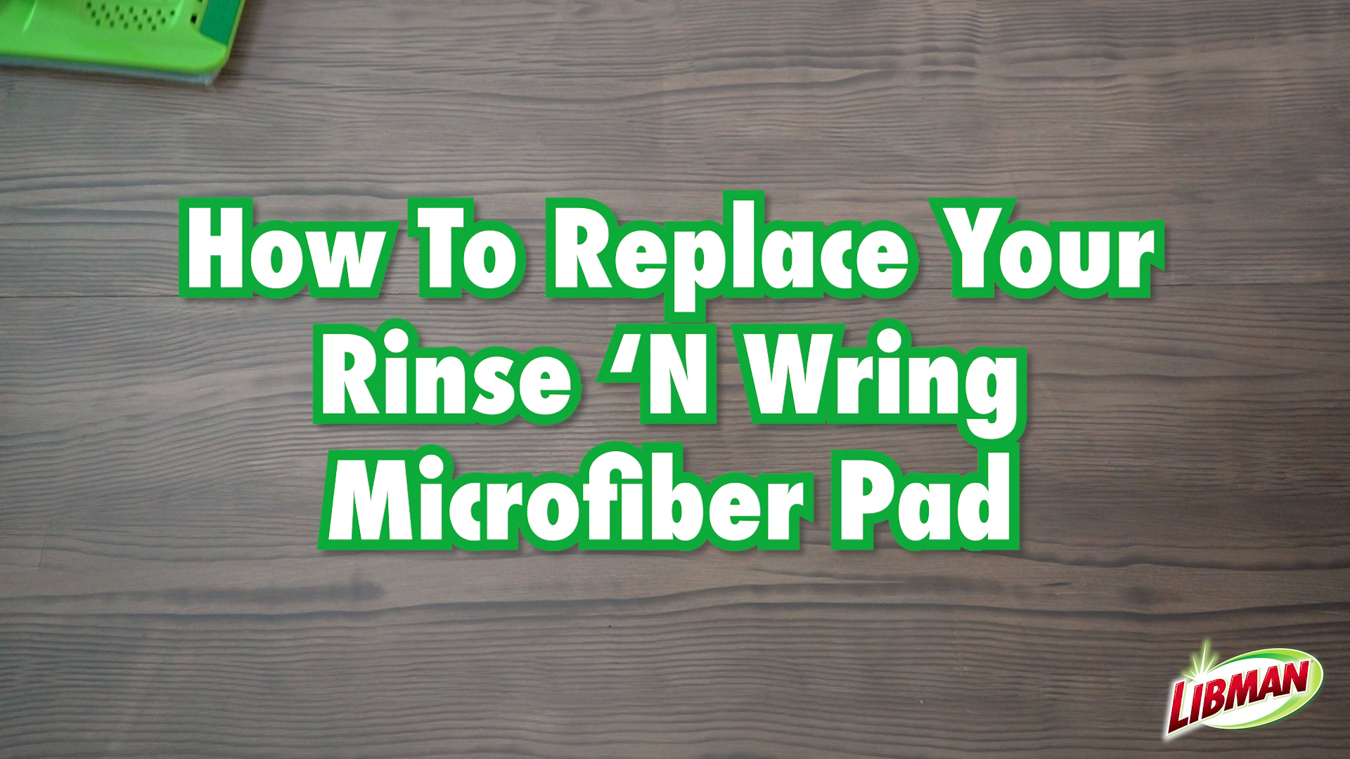 thumbnail video image 2 of Libman Rinse N Wring Flat Mop System with Microfiber Pad and Dual-Chamber Bucket, 2 of 14