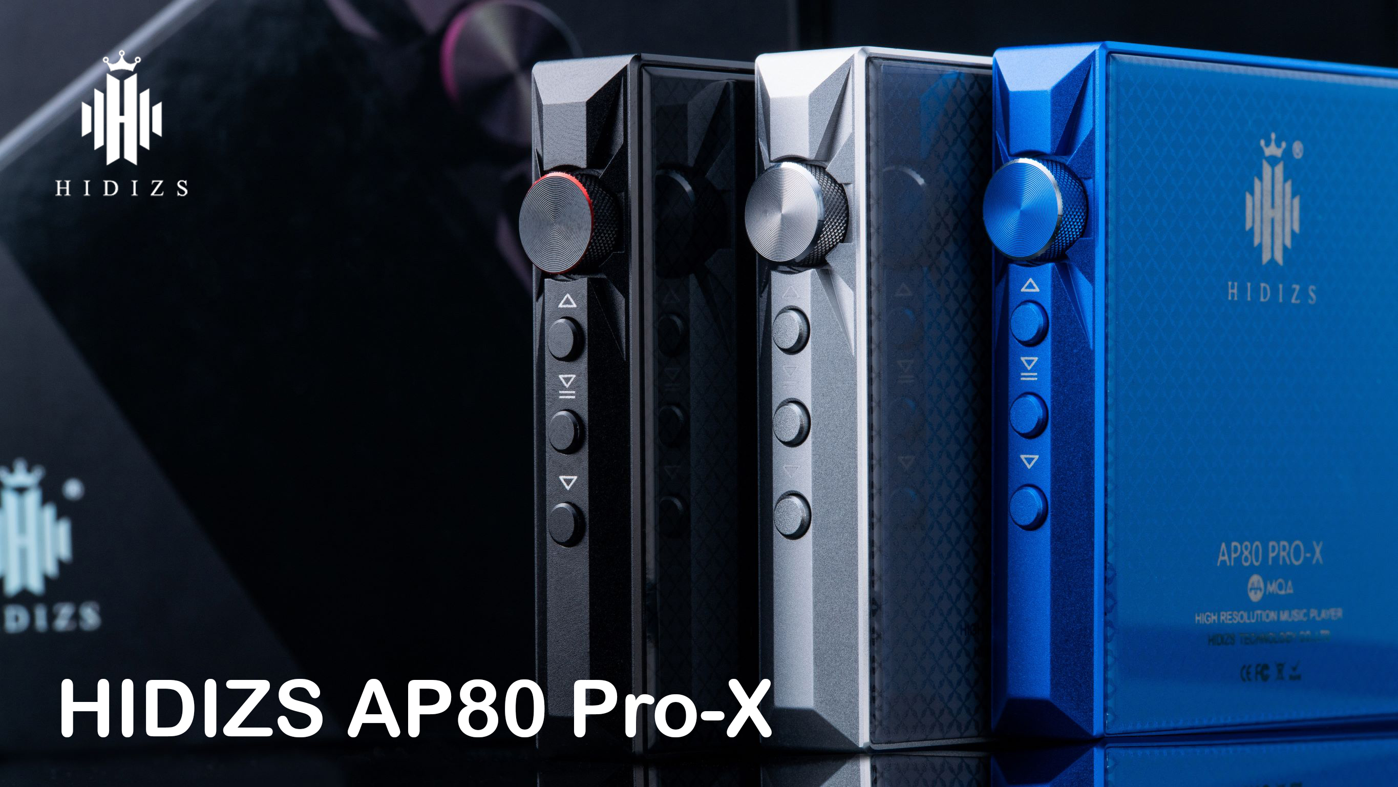 thumbnail video image 2 of HIDIZS AP80 Pro-X MP3 Player with Bluetooth, Digital Audio Player, Dual ESS9219C Dac Chips, 0.0015% THD+N, DSD256 Native Decoding, MQA LDAC, FLAC, Blue, 2 of 8