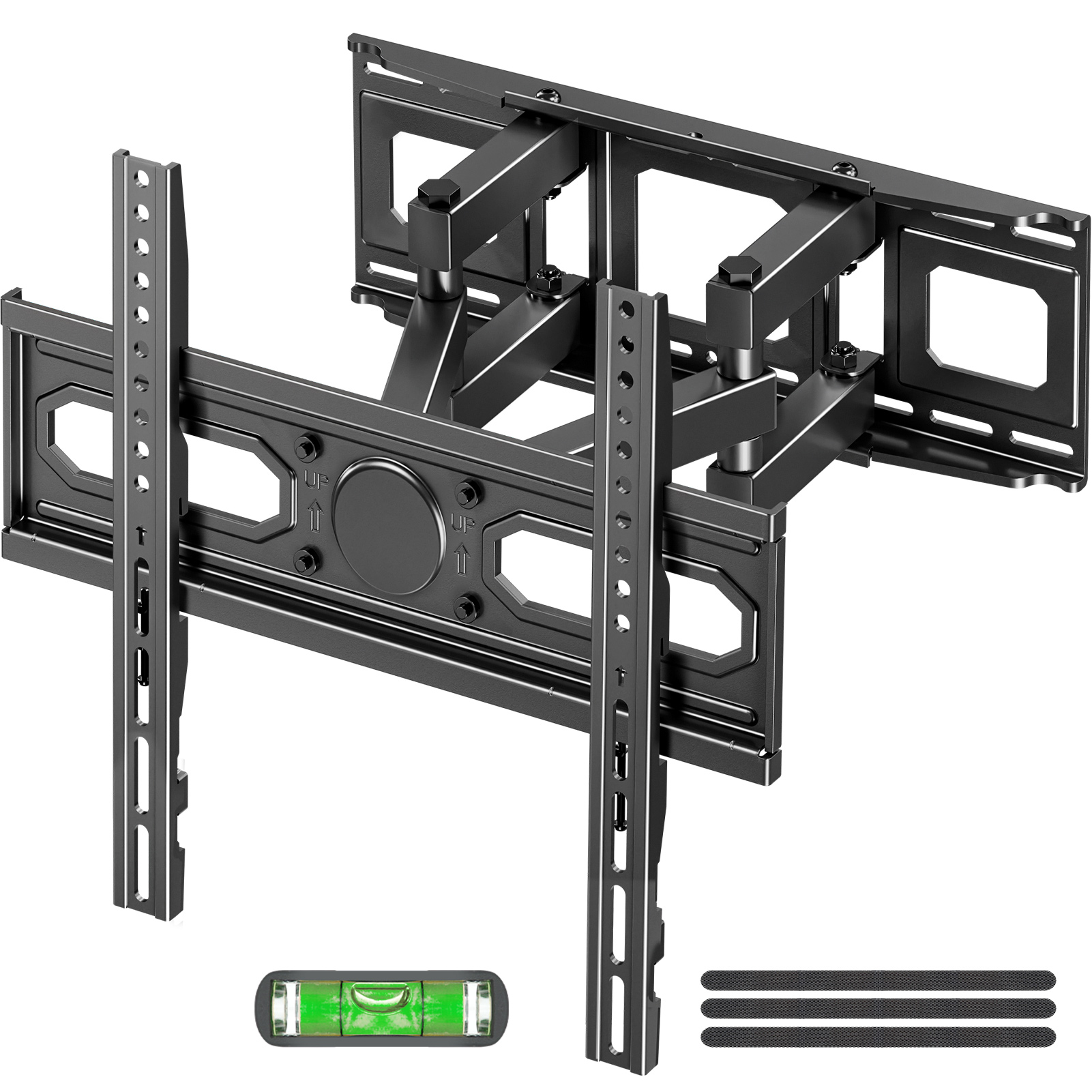 MOUNT PRO Full Motion TV Wall Mount for Most 26-70 Inch TVs, Holds