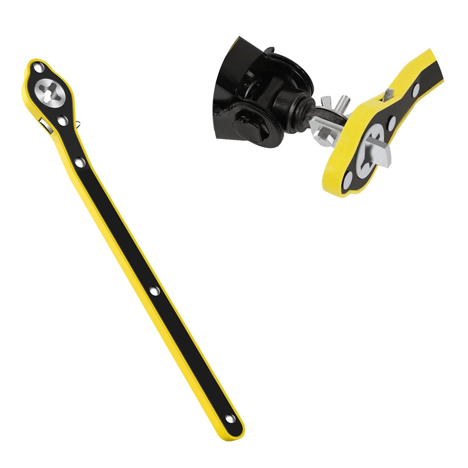 thumbnail video image 2 of AUTOOL 360 ° Car Jack Ratchet Wrench of Labor-Saving Design,Car Jack and Lug Wrench,Tire Wheel Lug Wrench （Cars Below 2T）, 2 of 6