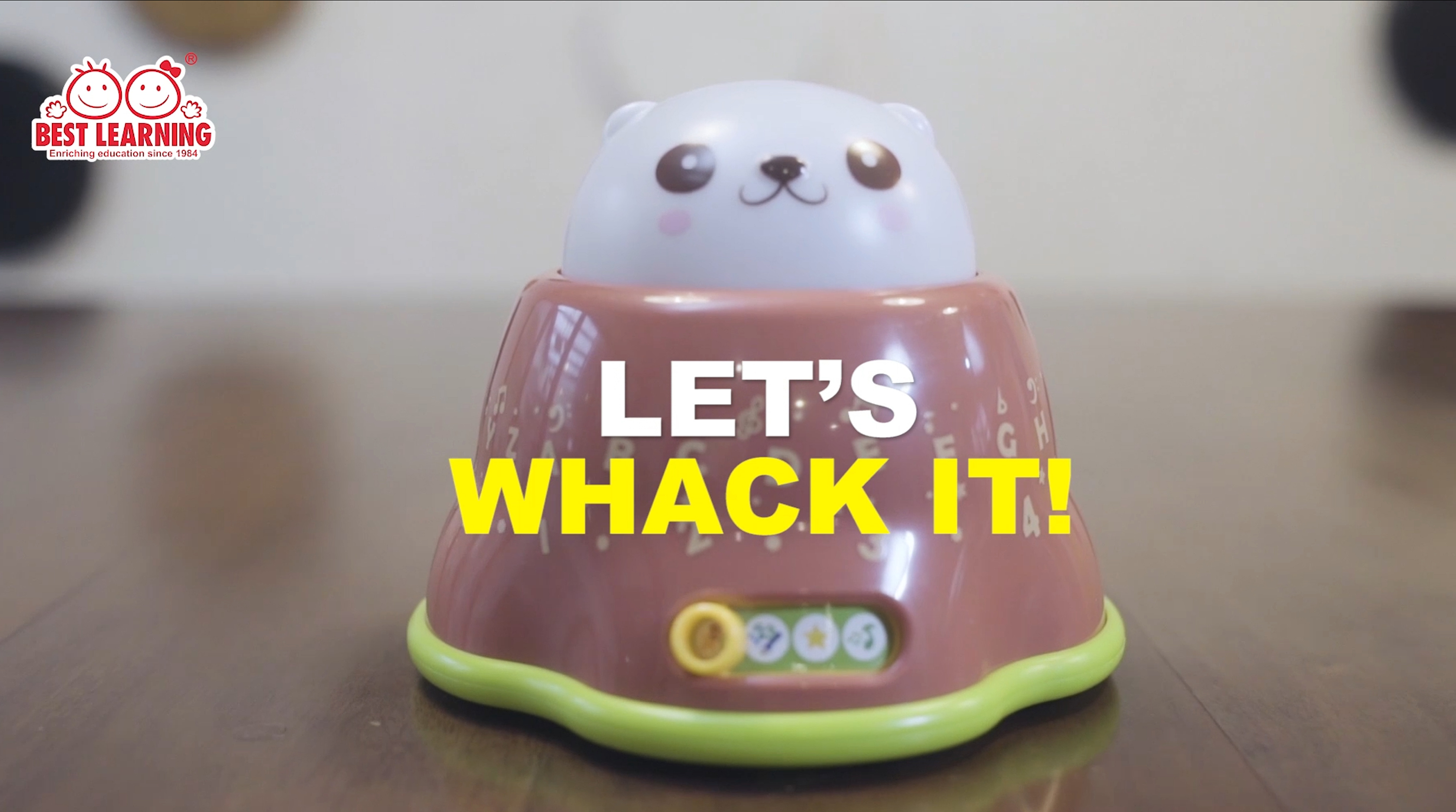 thumbnail video image 2 of (2 pack) BEST LEARNING Whack and Learn Mole – Infant & Toddler Developmental Toy | Learn ABC, 123 | Interactive Light-Up Music Game for Ages 6 Months Up, 2 of 9