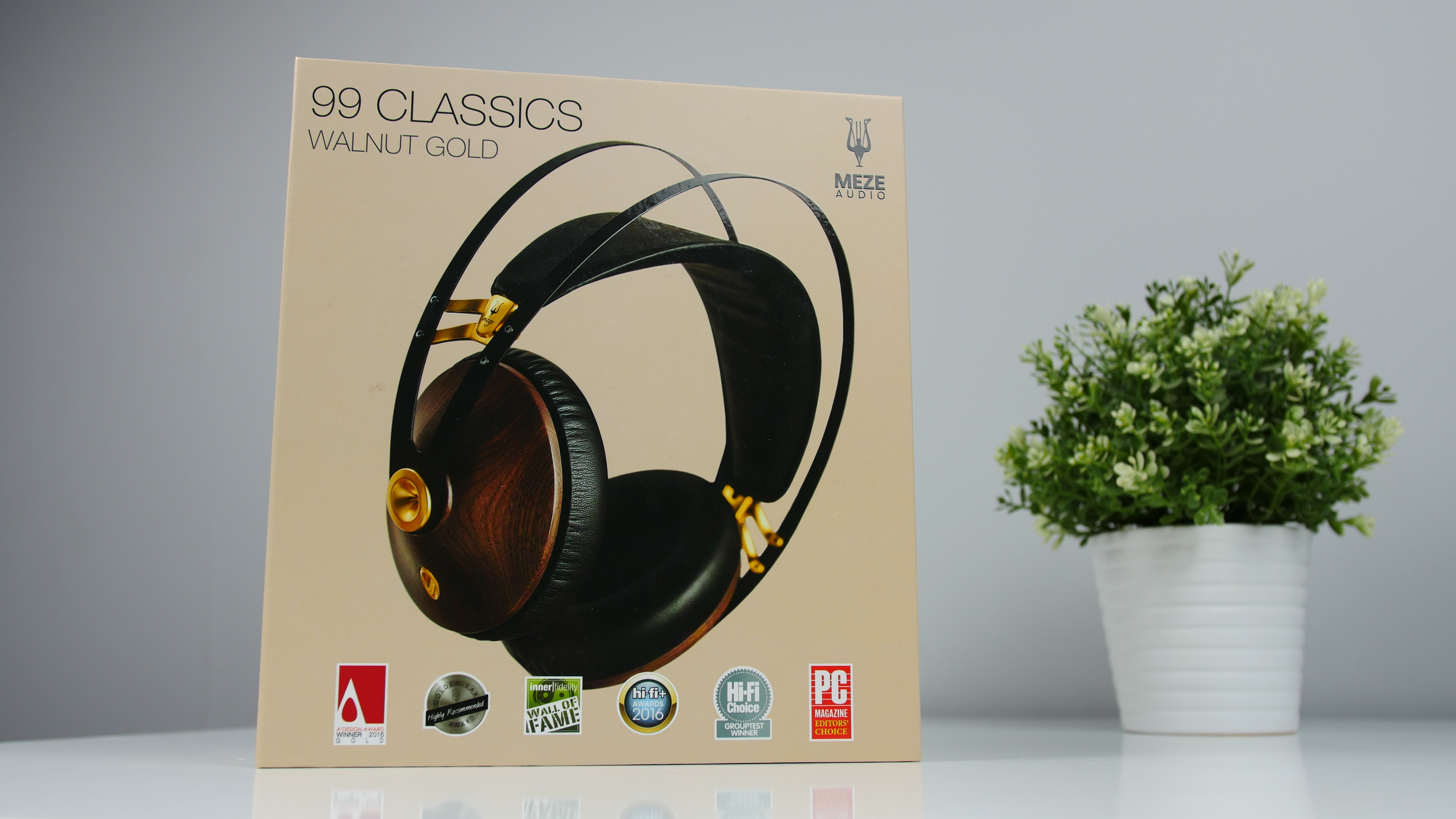 thumbnail video image 2 of Meze Audio 99 Classic Over-Ear Headphone (Walnut/Gold), 2 of 6