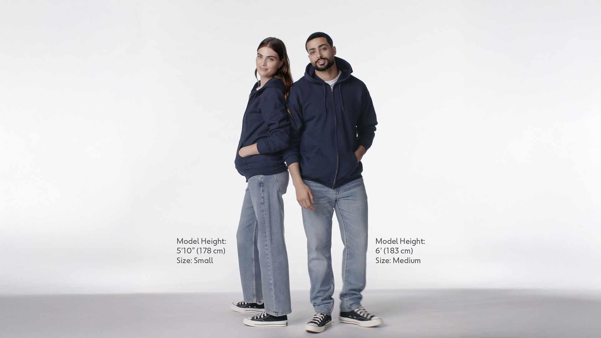 thumbnail video image 2 of Gildan Unisex Heavy Blend Fleece Full Zip Hooded Sweatshirt, Size Small to 3XL, 2 of 7