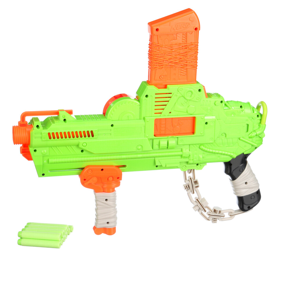 Nerf Zombie Strike RevReaper Blaster, Includes 10 Nerf Zombie Strike Darts  