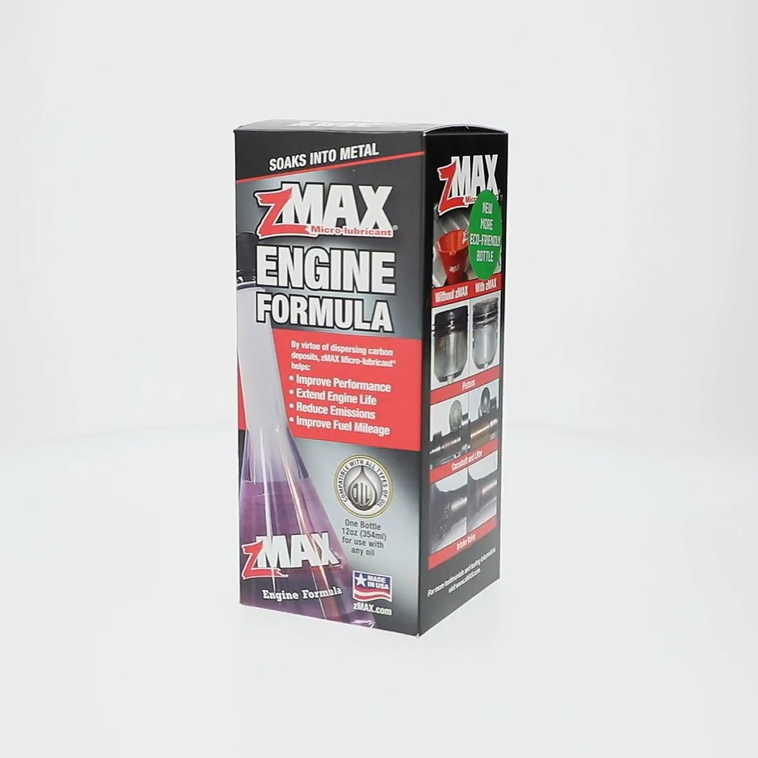 zMAX Micro-Lubricant Engine Treatment Formula, 12 oz or 354 ml