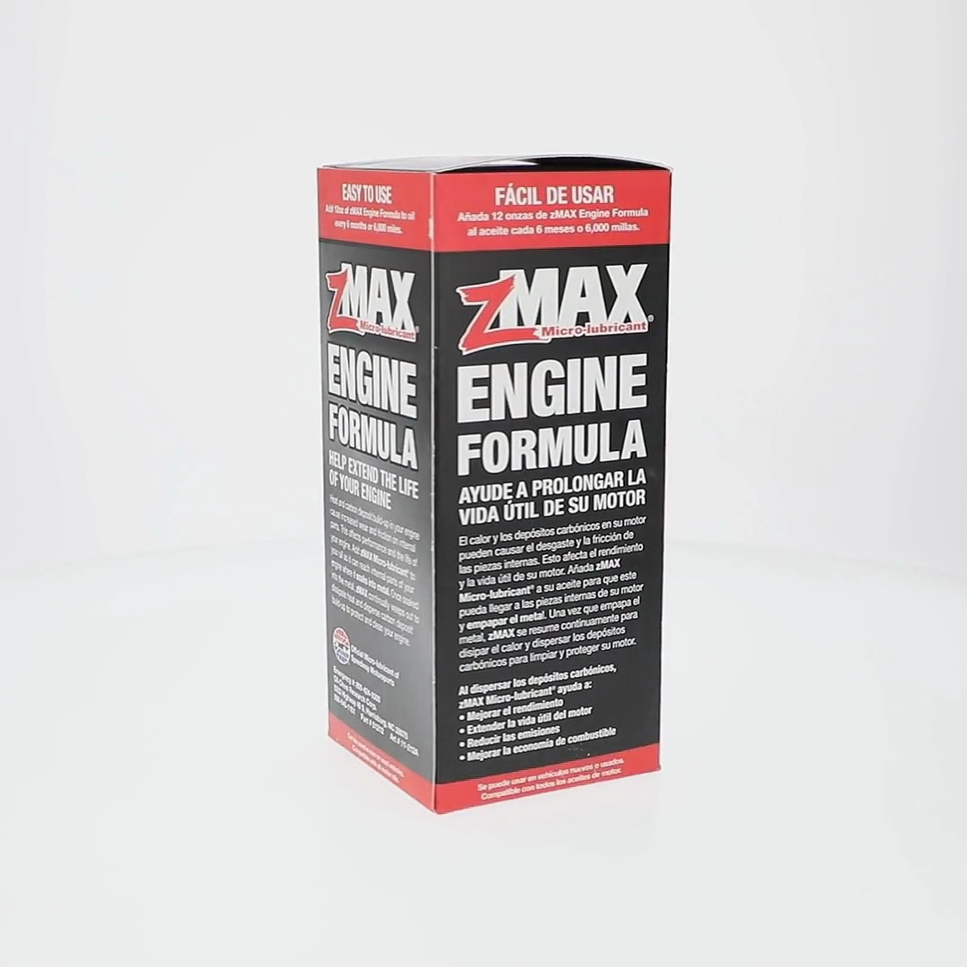 zMAX Micro-Lubricant Engine Treatment Formula, 12 oz or 354 ml