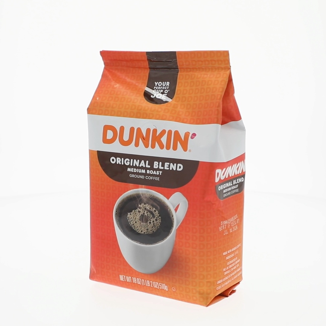 Dunkin' Original Blend Ground Coffee, Medium Roast, 18 oz (Packaging May  Vary) - Walmart.com