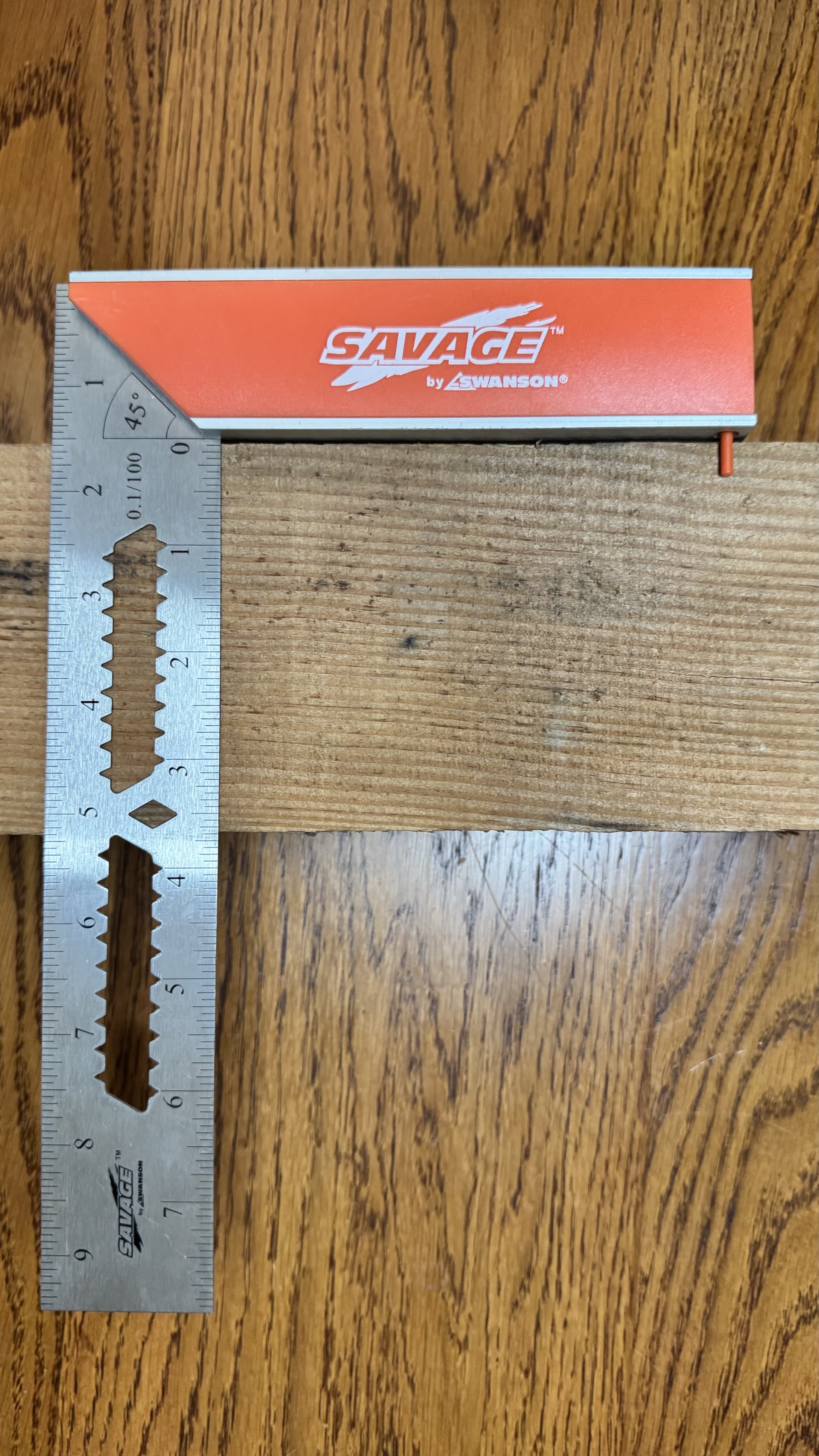 thumbnail video image 2 of Swanson Savage 10 inch Try Square with Stainless Steel Blade Scribe Bar, Model SVR149, 2 of 9
