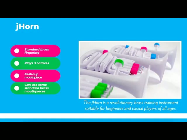 thumbnail video image 2 of Nuvo Baritone Horn, Black (N610JHBBK), 2 of 8