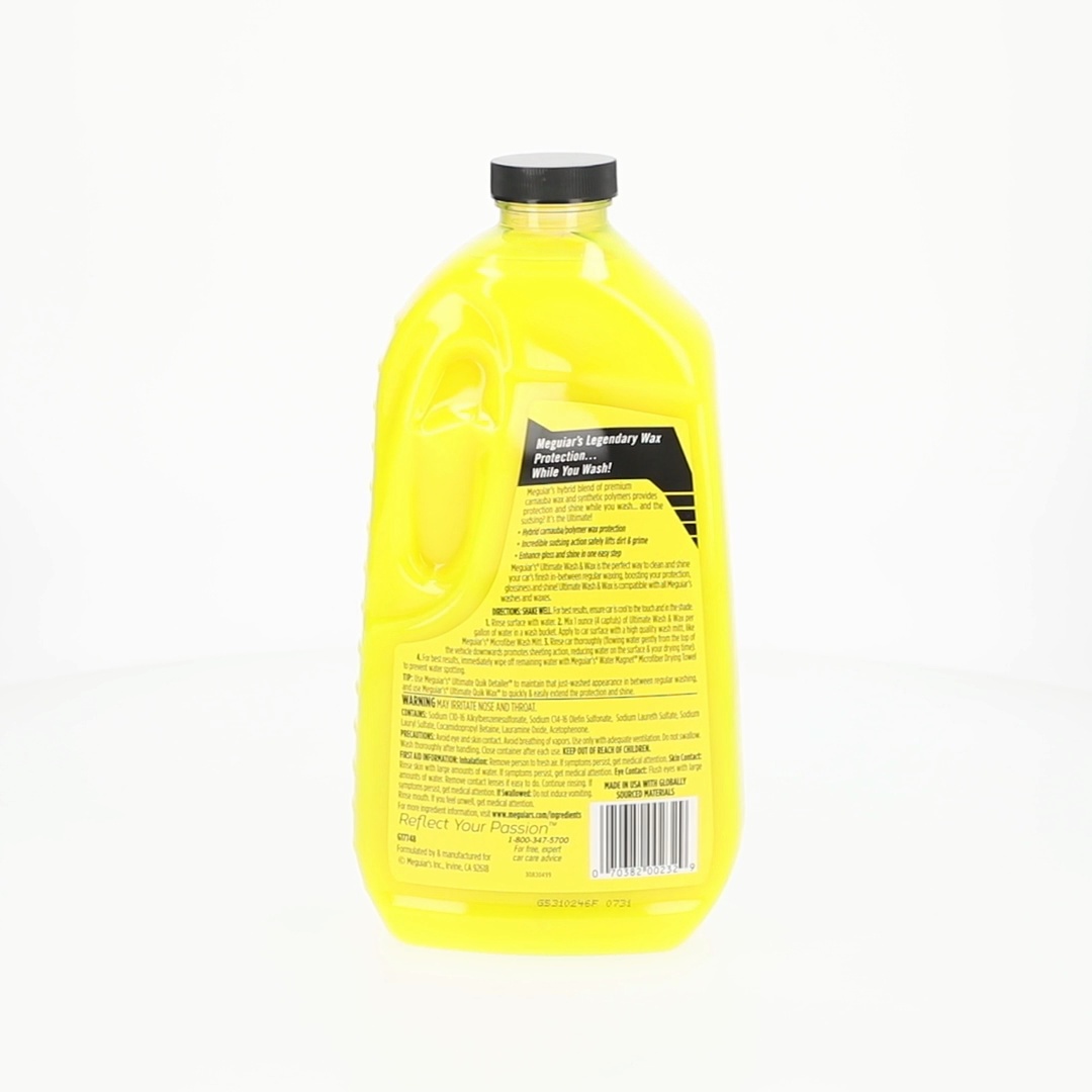 Meguiars Ultimate Wash and Wax - Clean, Shine, Protect - Walmart.com