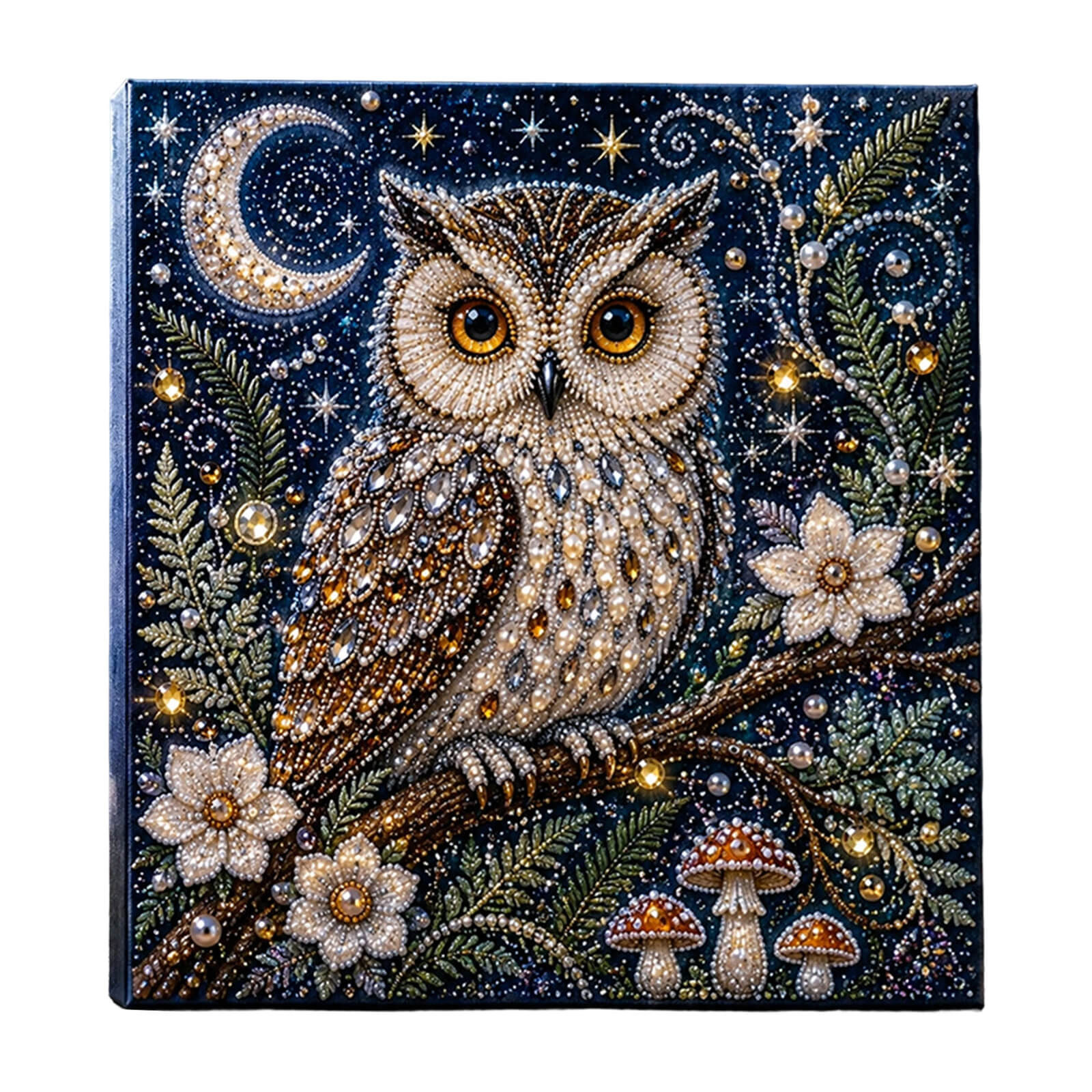 thumbnail video image 2 of Hummingbird Diamond Art,3D Pearl Art Kit,Diamond Painting For Adults Beginner,Handmade Pearl Beads Diamond Dots Painting Gem Sparkling Home Wall Decoration.(Hummingbird), 2 of 6
