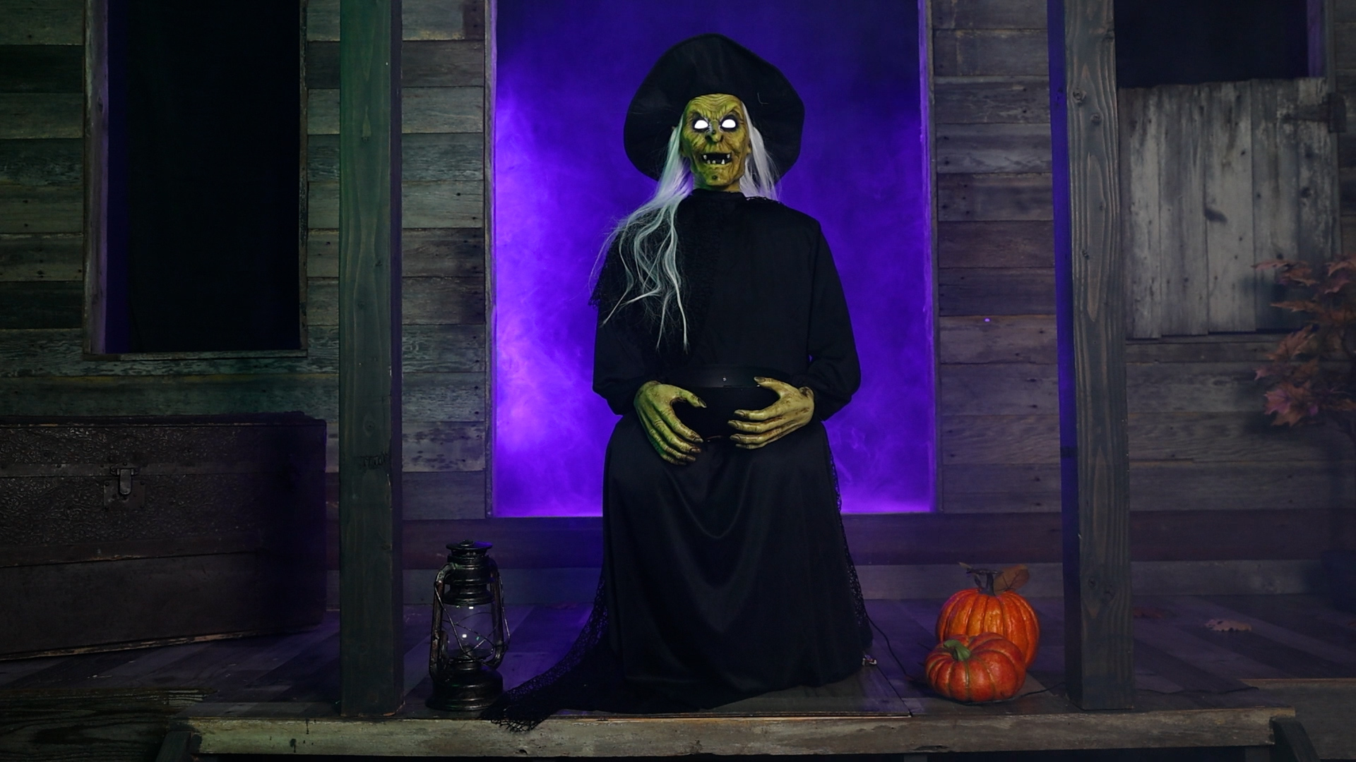 thumbnail video image 2 of Sitting Witch, 2 of 4