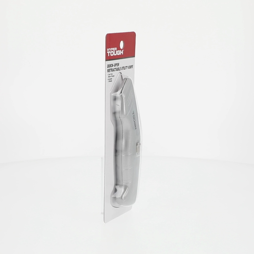 ハイパーナイフ Hyper Tough Retractable Utility Knife with 5 Utility Blades, 3