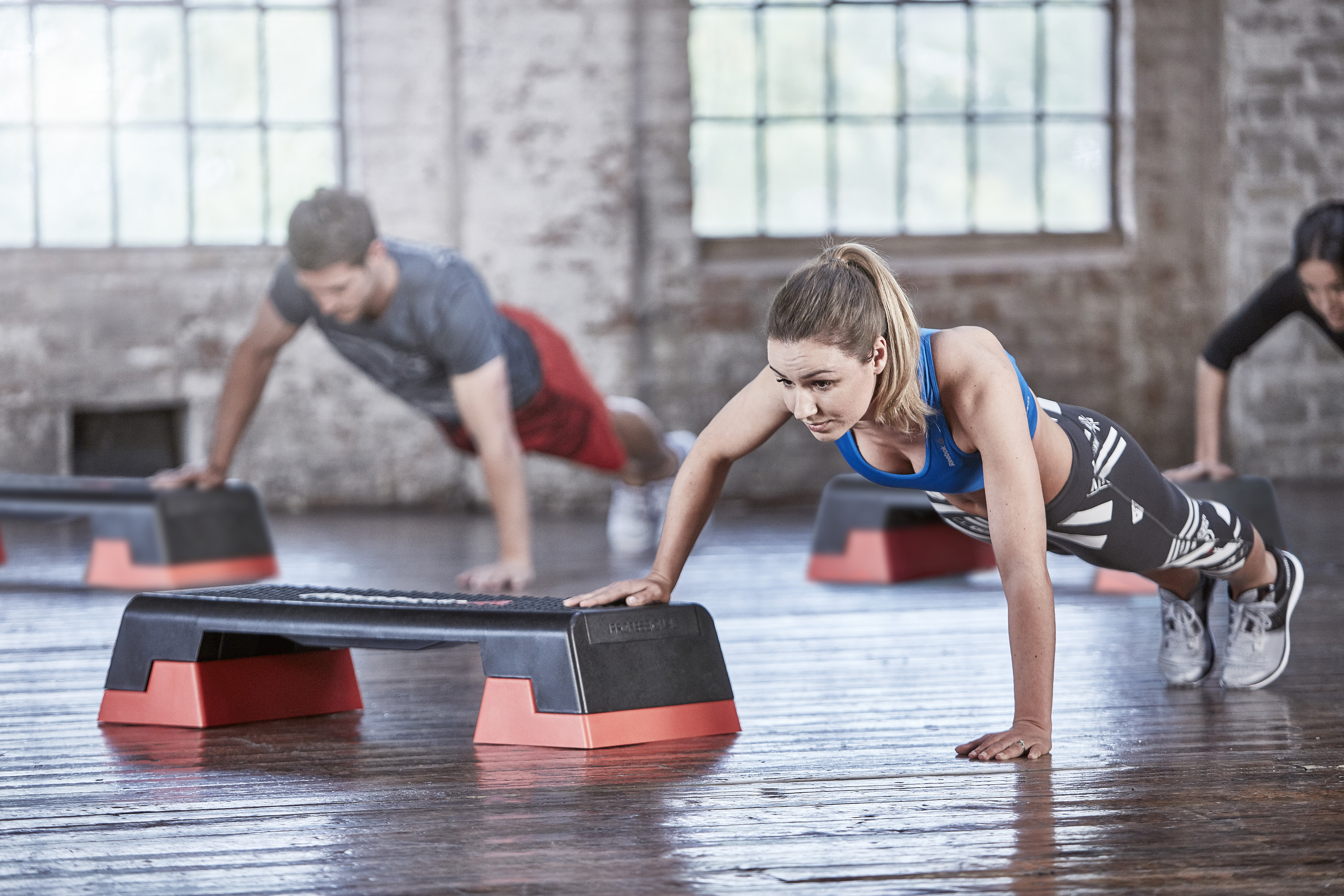 Reebok Step Adjustable Aerobic Stepper Exercise Platform
