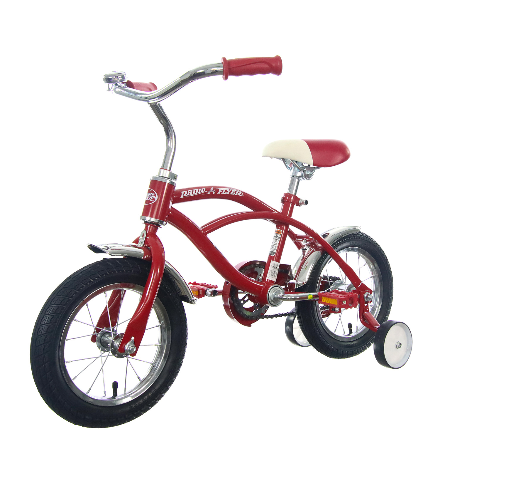 Free Shipping! 12in Unisex Radio Flyer Bicycle, Red