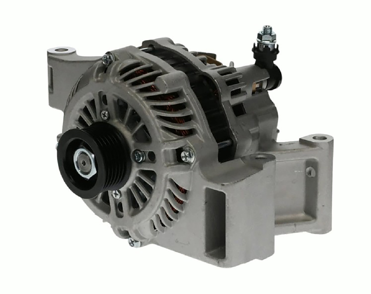 thumbnail video image 2 of OEG Parts New Alternator Replacement for Mazda - China Mazda3 06-10 8EL738211-711 11008N 11008N-OEM 36-11008 A-80106 A-80260 A3TG1391 A3TG1391A A3TG4791, 2 of 13