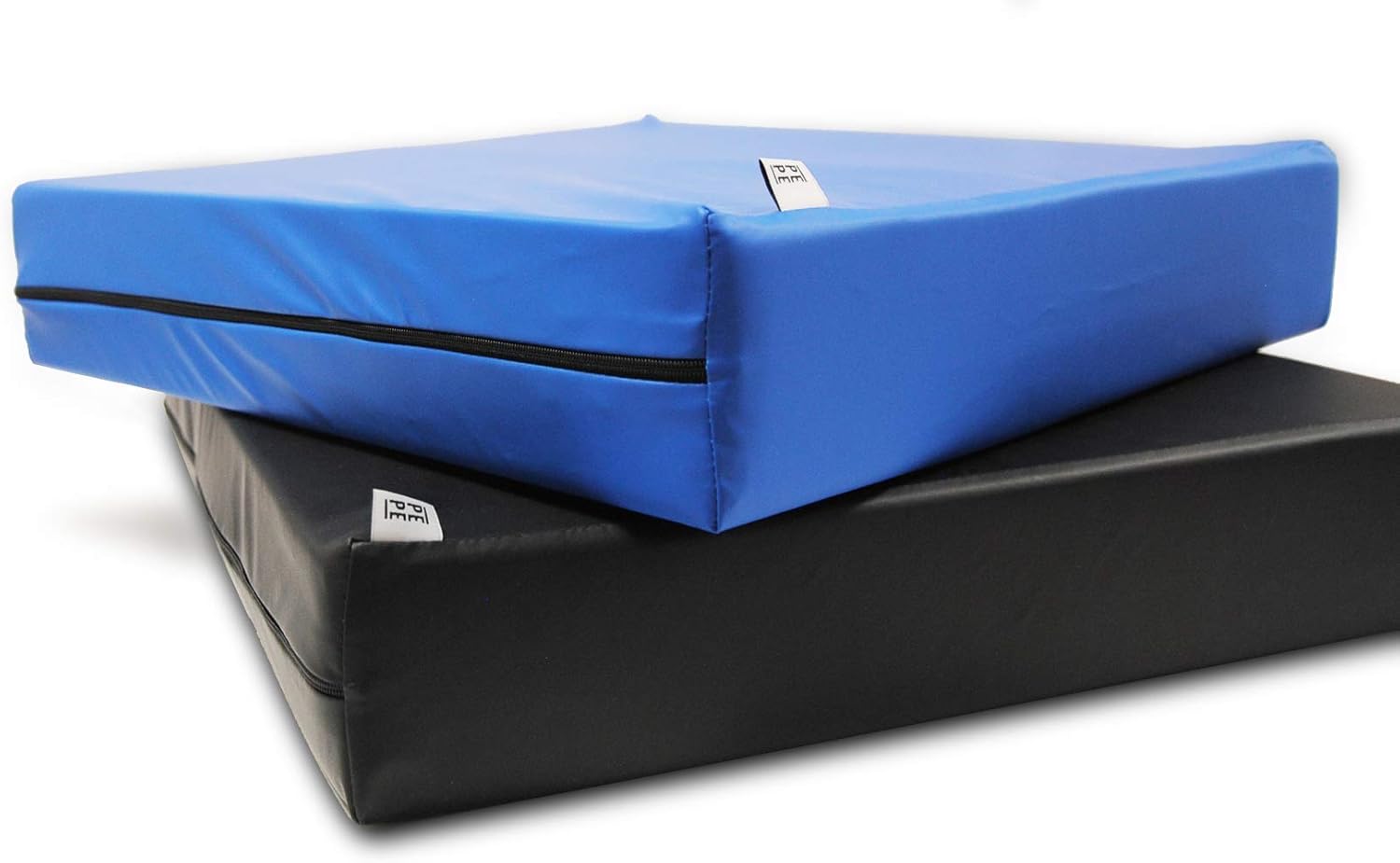 thumbnail video image 2 of Pepe - Wheelchair Cushions for Pressure Relief (16.5"x16.5"x3"), Memory Foam Seat Cushion for Tailbone Pain Blue - Made in Europe, 2 of 7