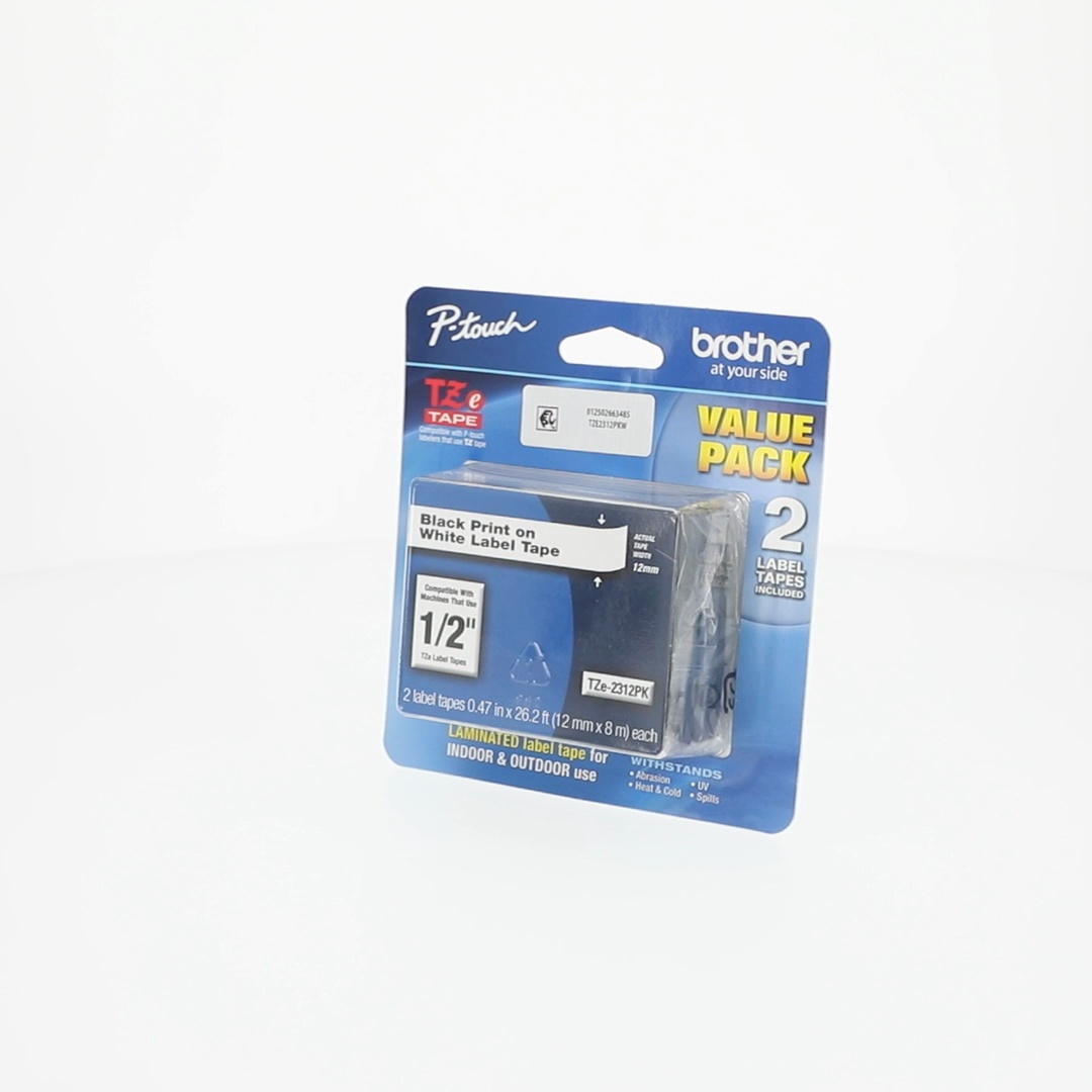 Brother, Label Tape, TZE2312PK, 0.47