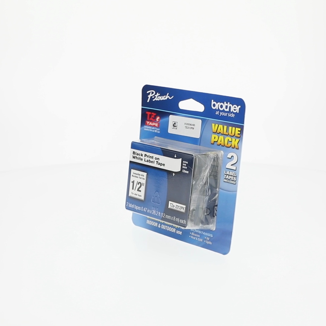 Brother, Label Tape, TZE2312PK, 0.47